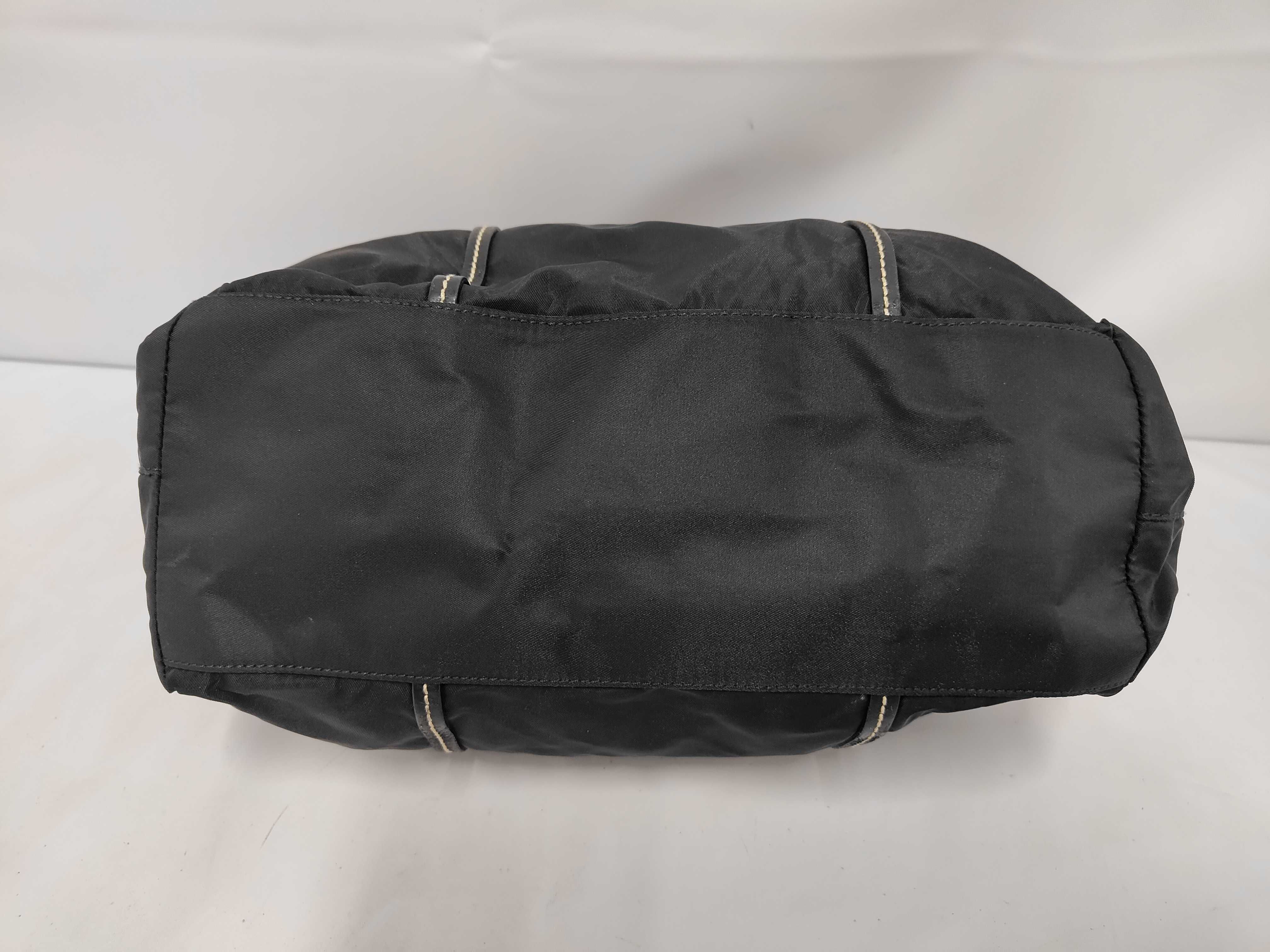 handbag, nylon and leather, with card slot. — view 3