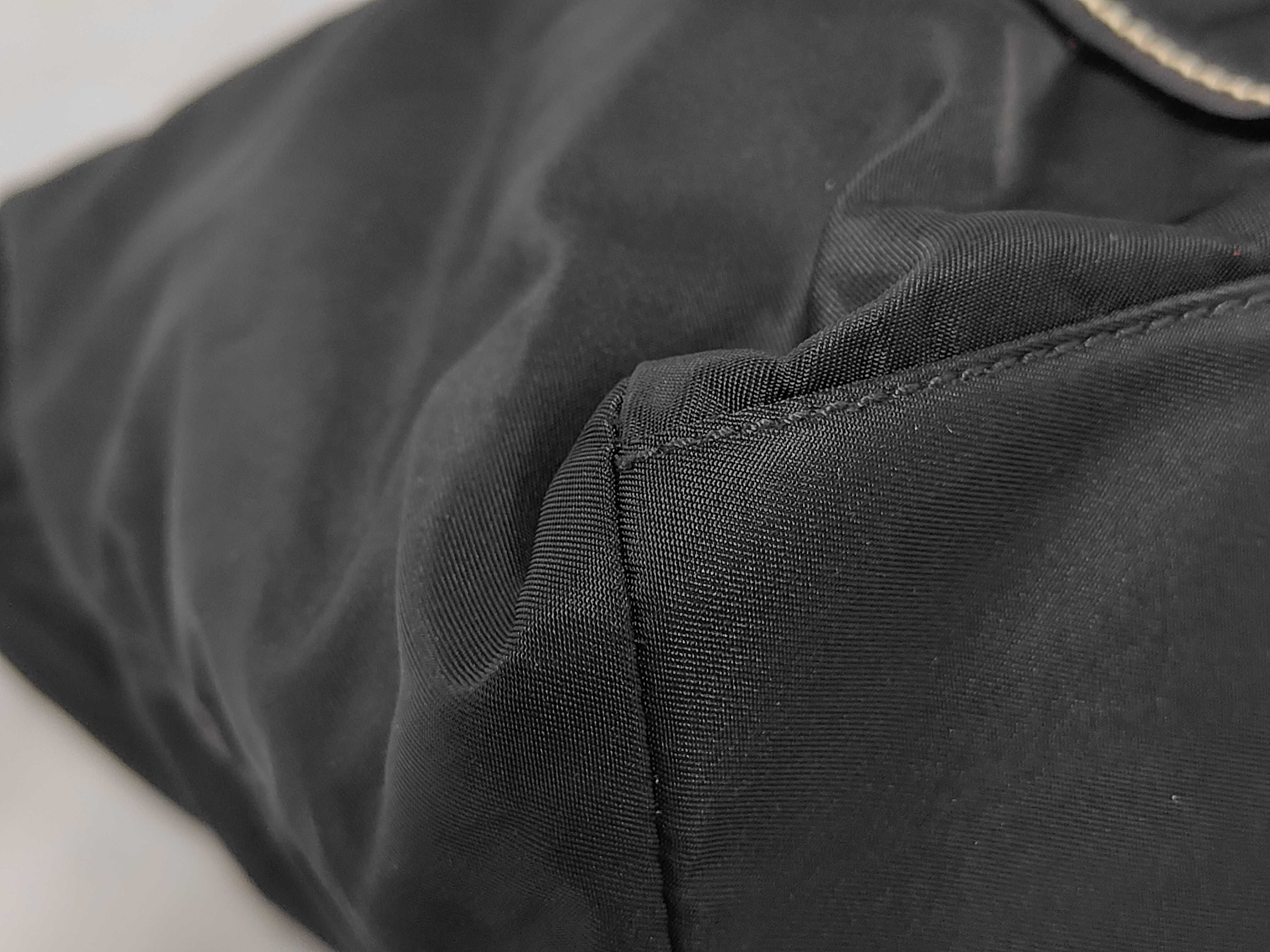 handbag, nylon and leather, with card slot. — view 4