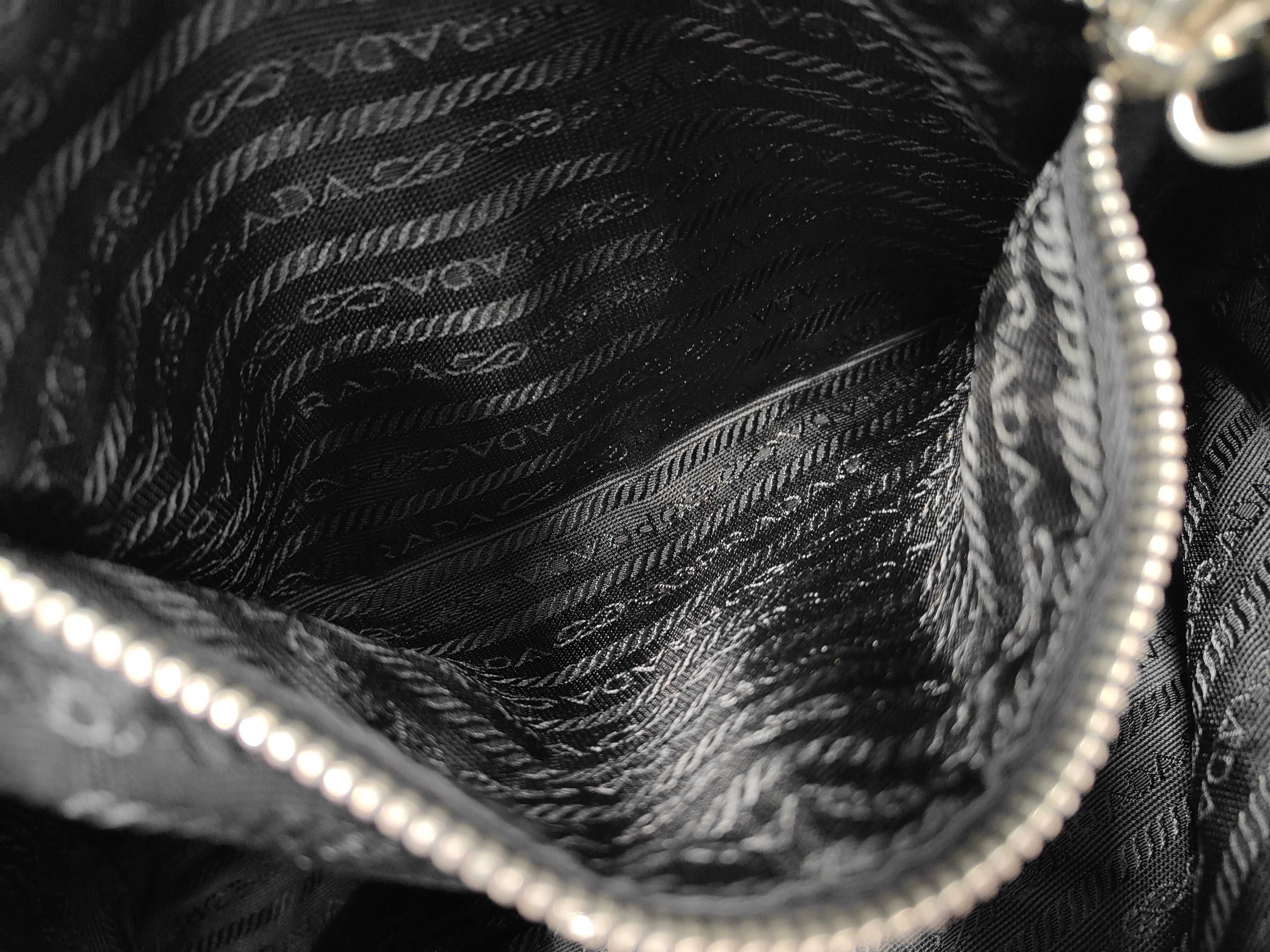 handbag, nylon and leather, with card slot. — view 8