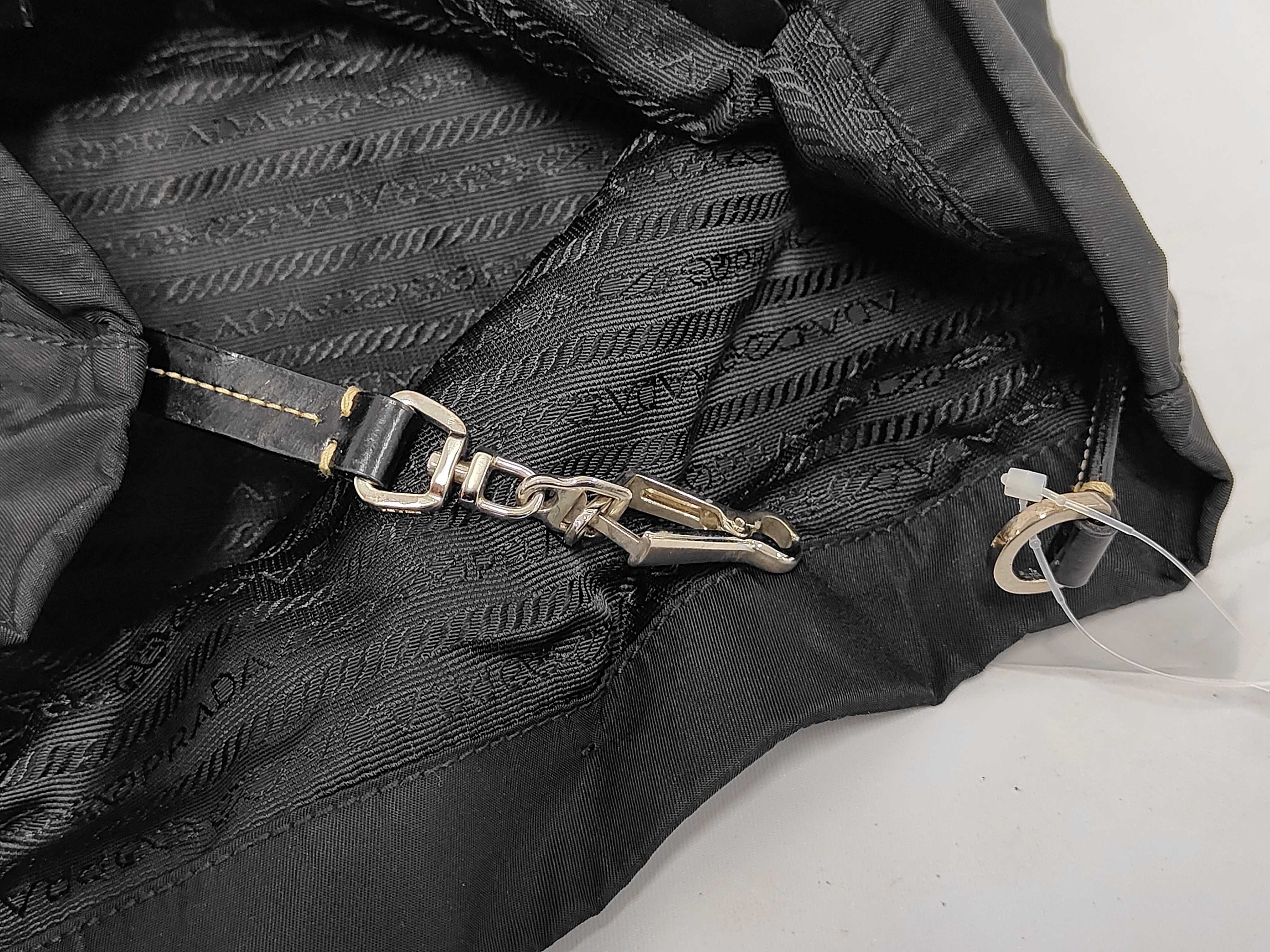 handbag, nylon and leather, with card slot. — view 10