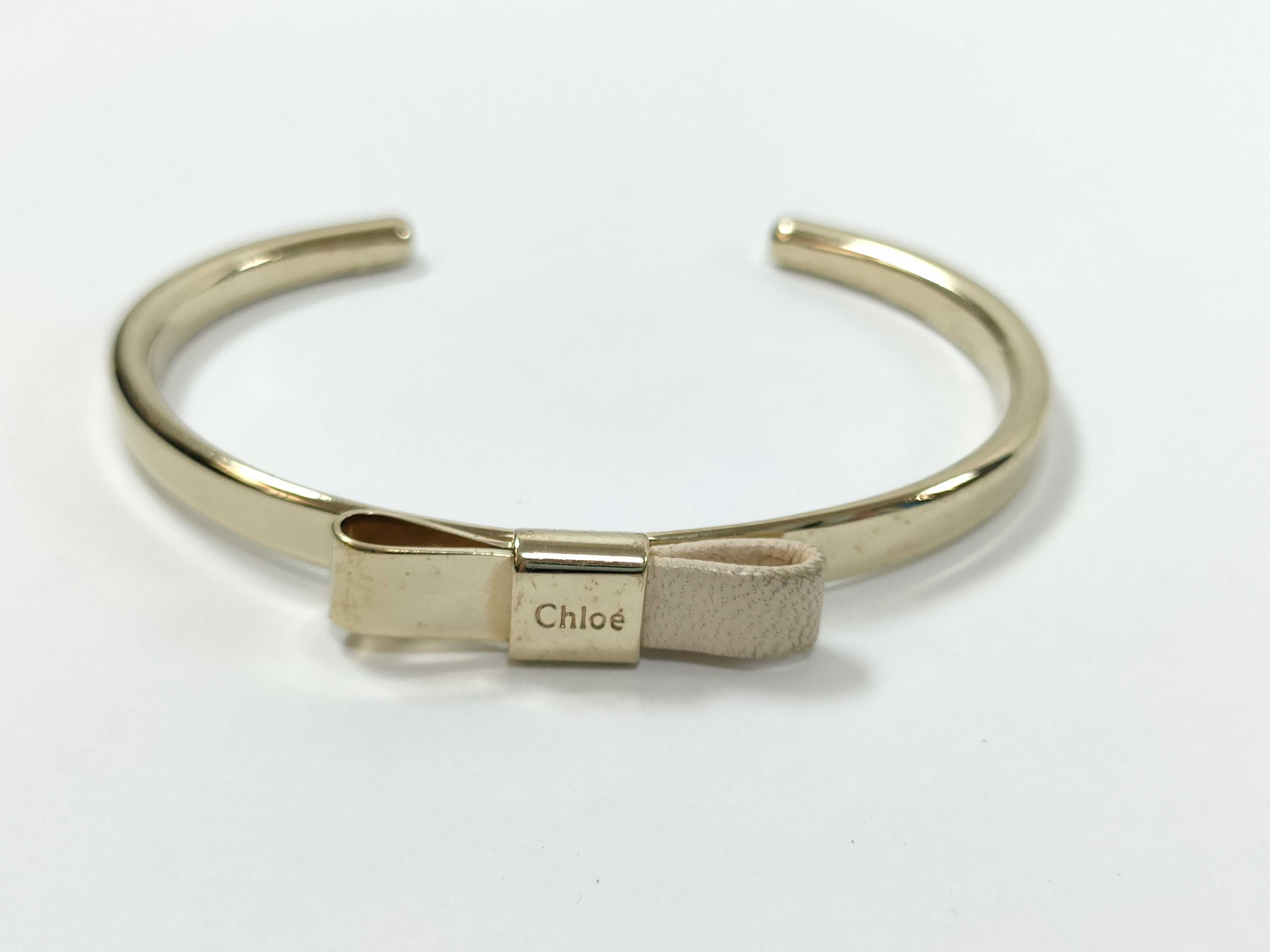 Open Bangle Gold/White Bracelet/Bangle