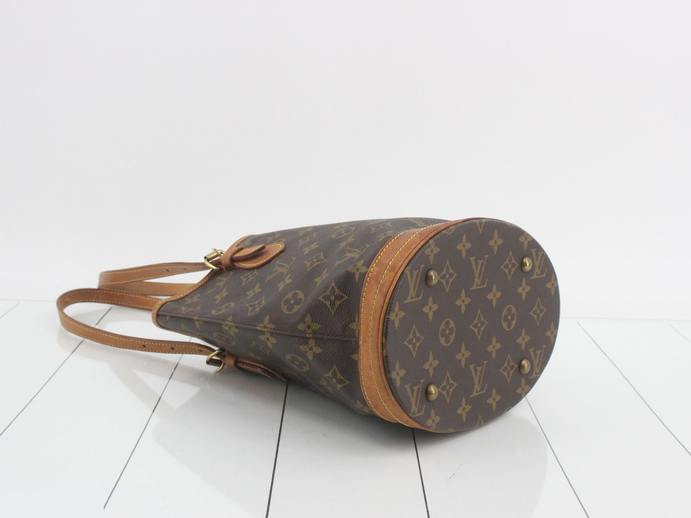 Shoulder bag, monogram bucket — view 5