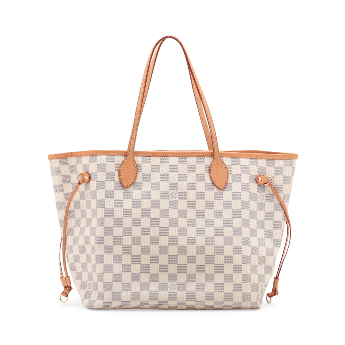 Damier Azur Neverfull MM N51107 AR4099 White — view 2