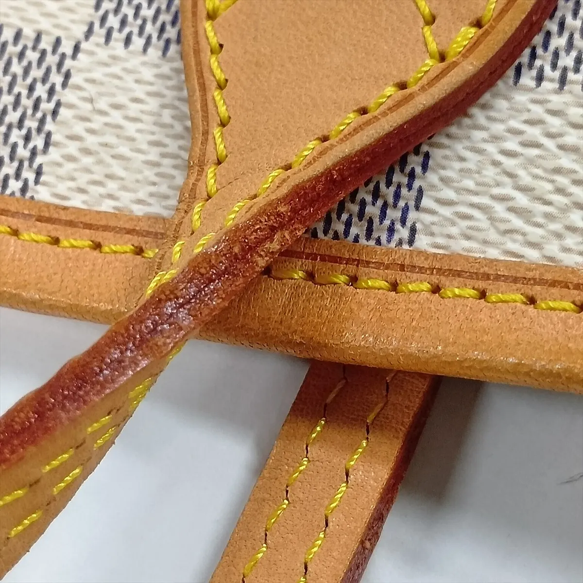 Damier Azur Neverfull MM N51107 AR4099 White — view 12