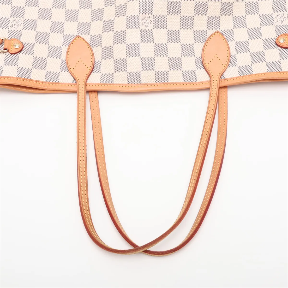 Damier Azur Neverfull MM N51107 AR4099 White — view 5