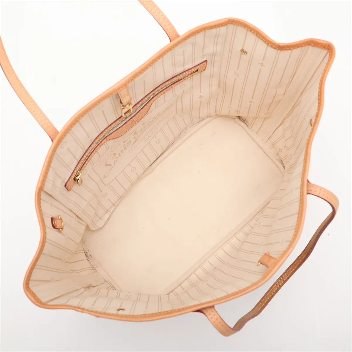 Damier Azur Neverfull MM N51107 AR4099 White — view 7
