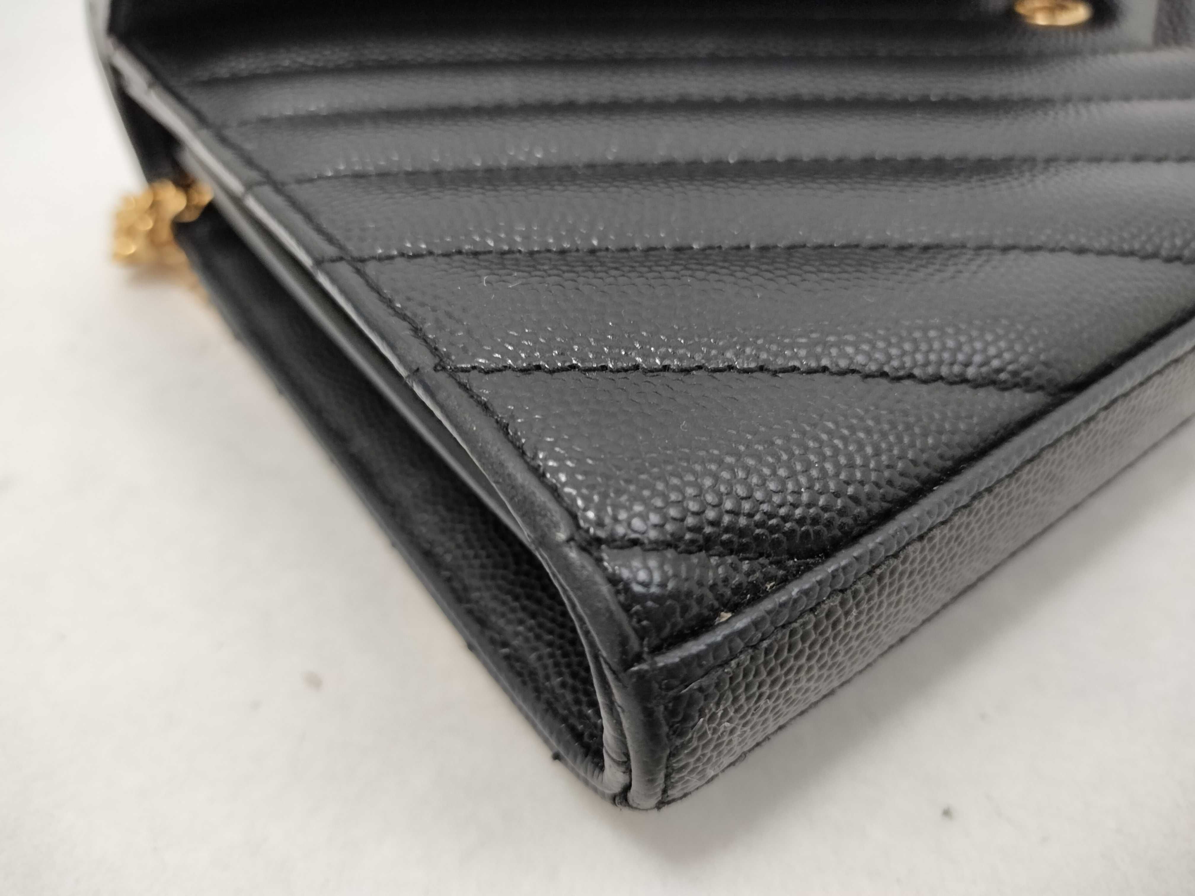 Chain Shoulder Bag, Black — view 15