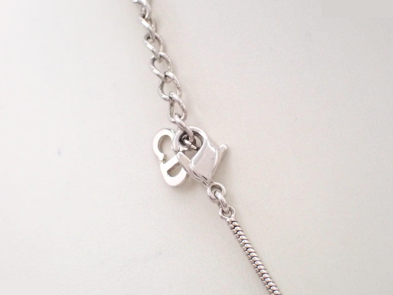 Logo necklace, chain approximately 42cm — view 2