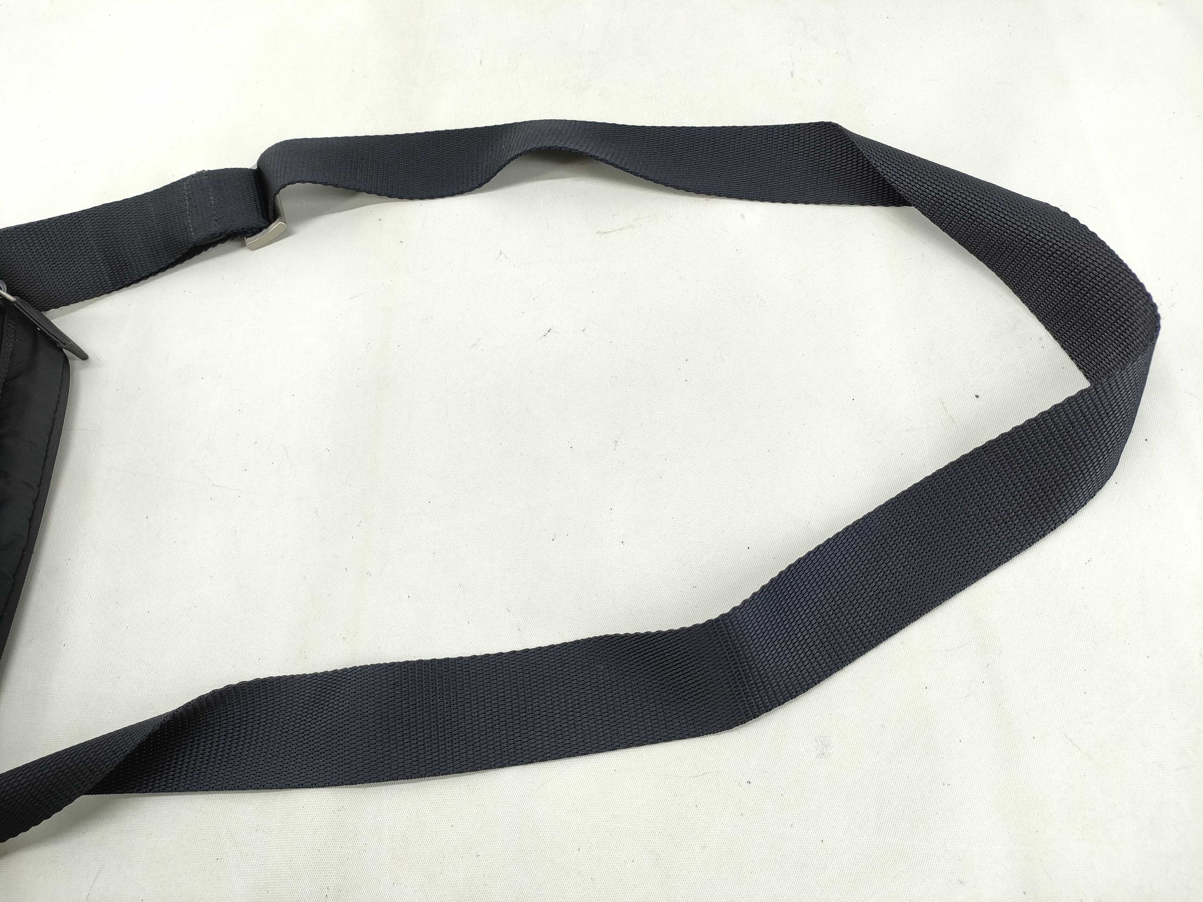 Nylon Shoulder Bag (Black) — view 5