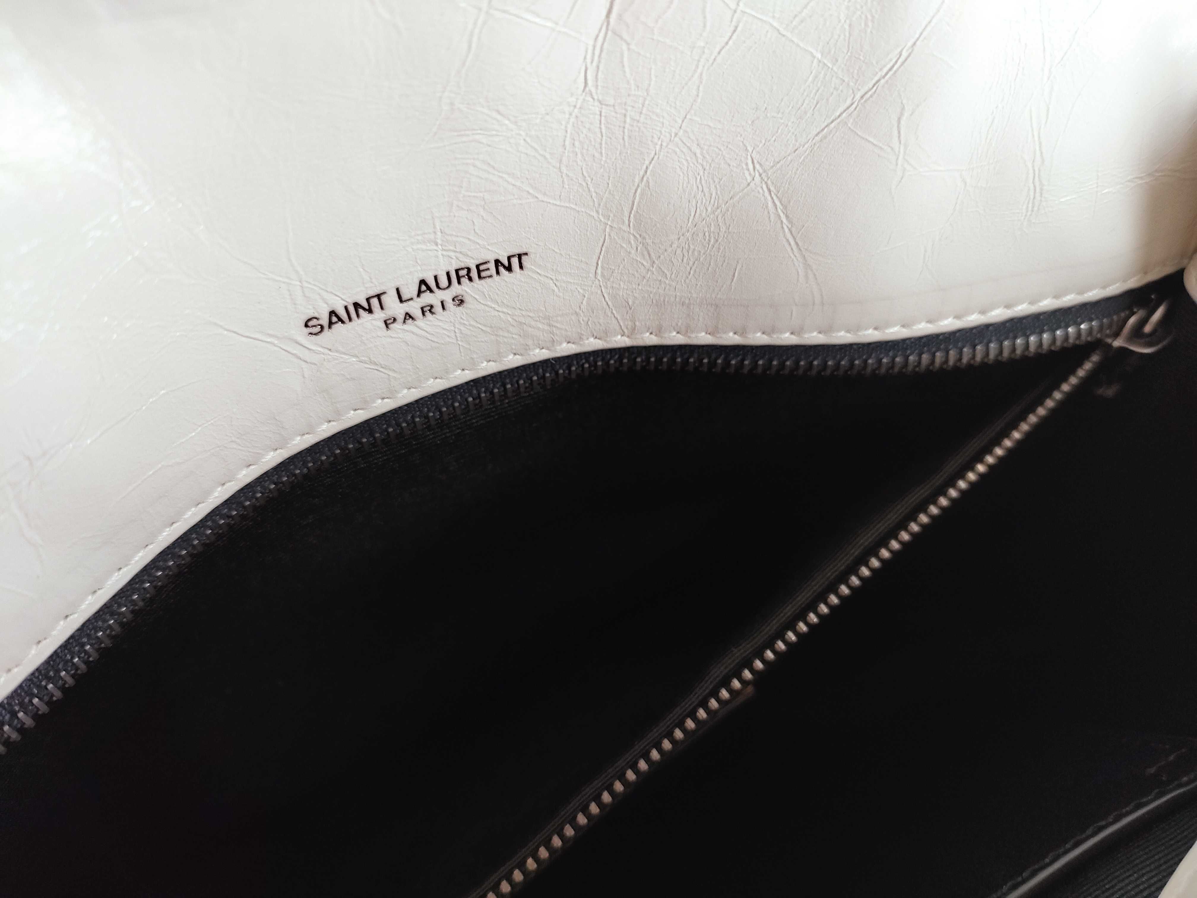 Niki Baby Leather Chain Shoulder Bag — view 12