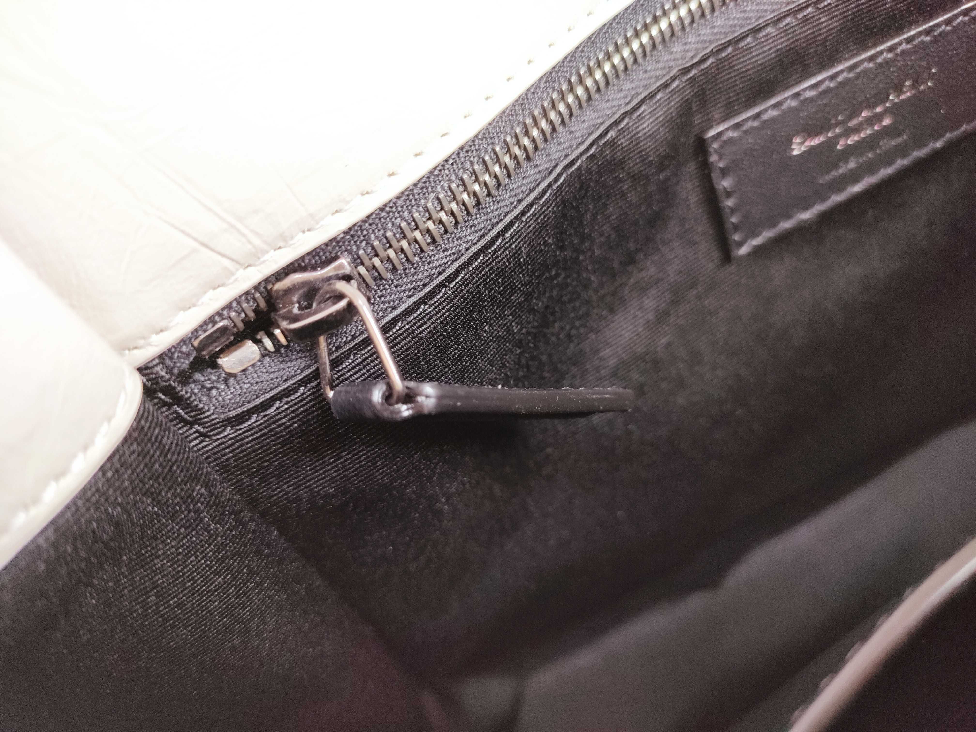 Niki Baby Leather Chain Shoulder Bag — view 13