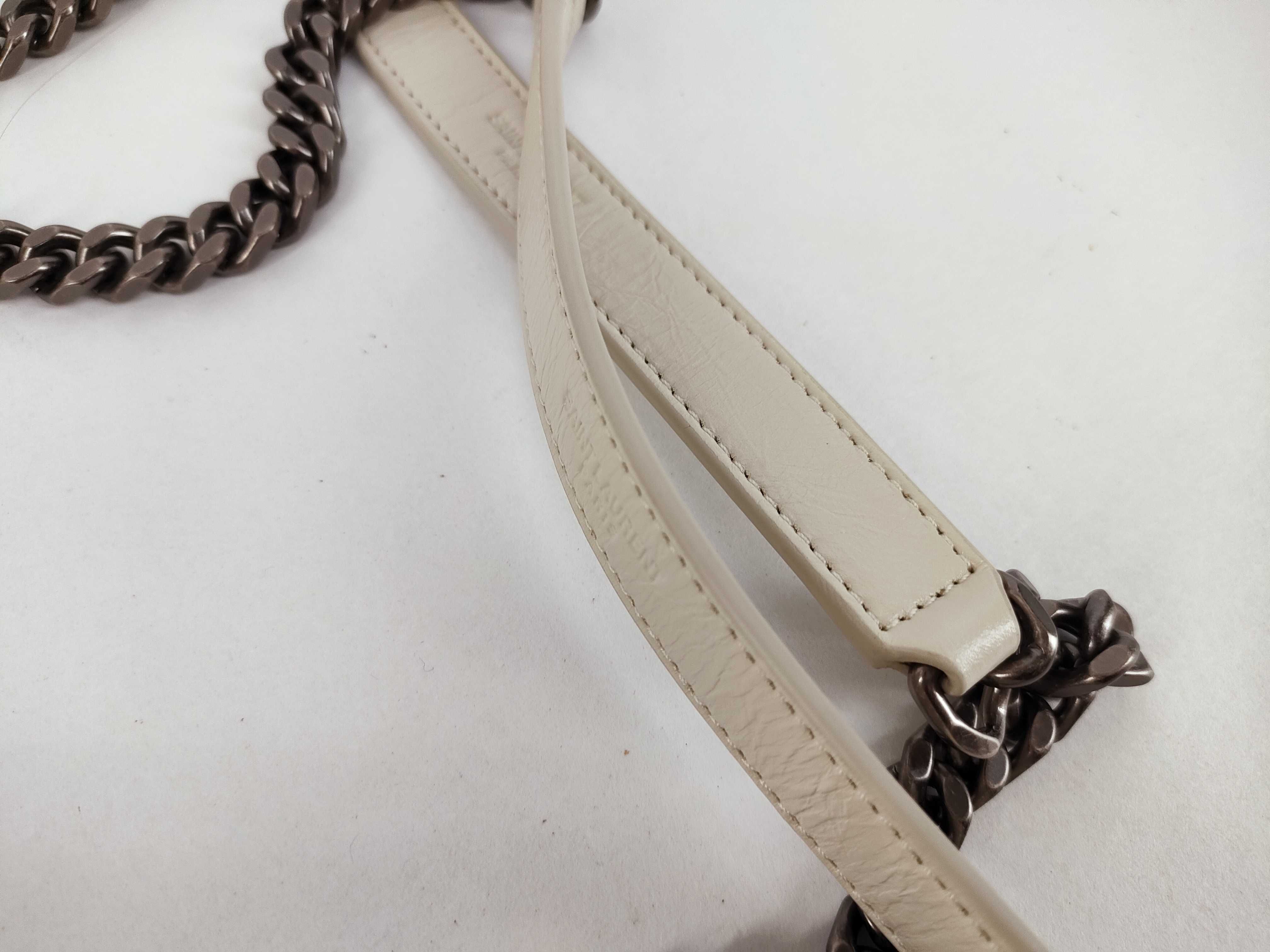 Niki Baby Leather Chain Shoulder Bag — view 4