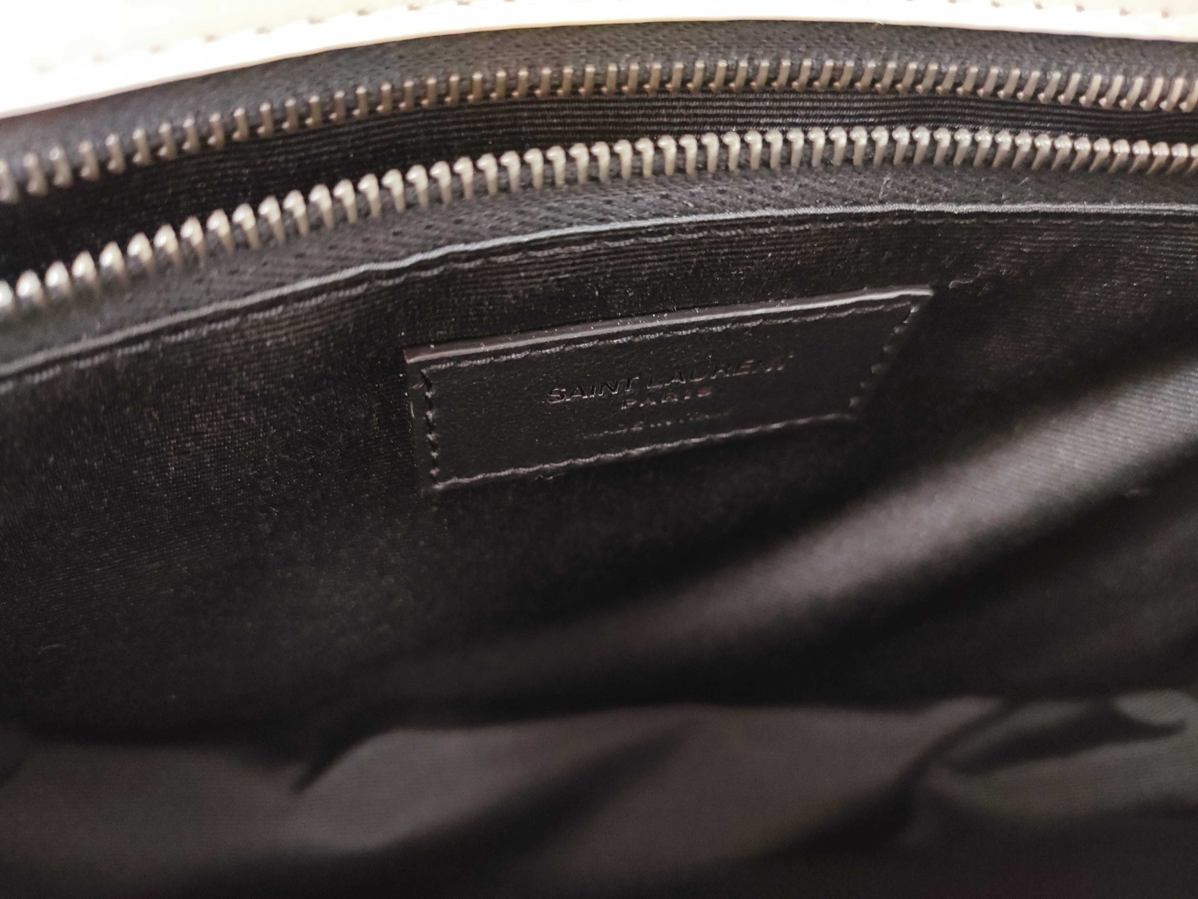 Niki Baby Leather Chain Shoulder Bag — view 10