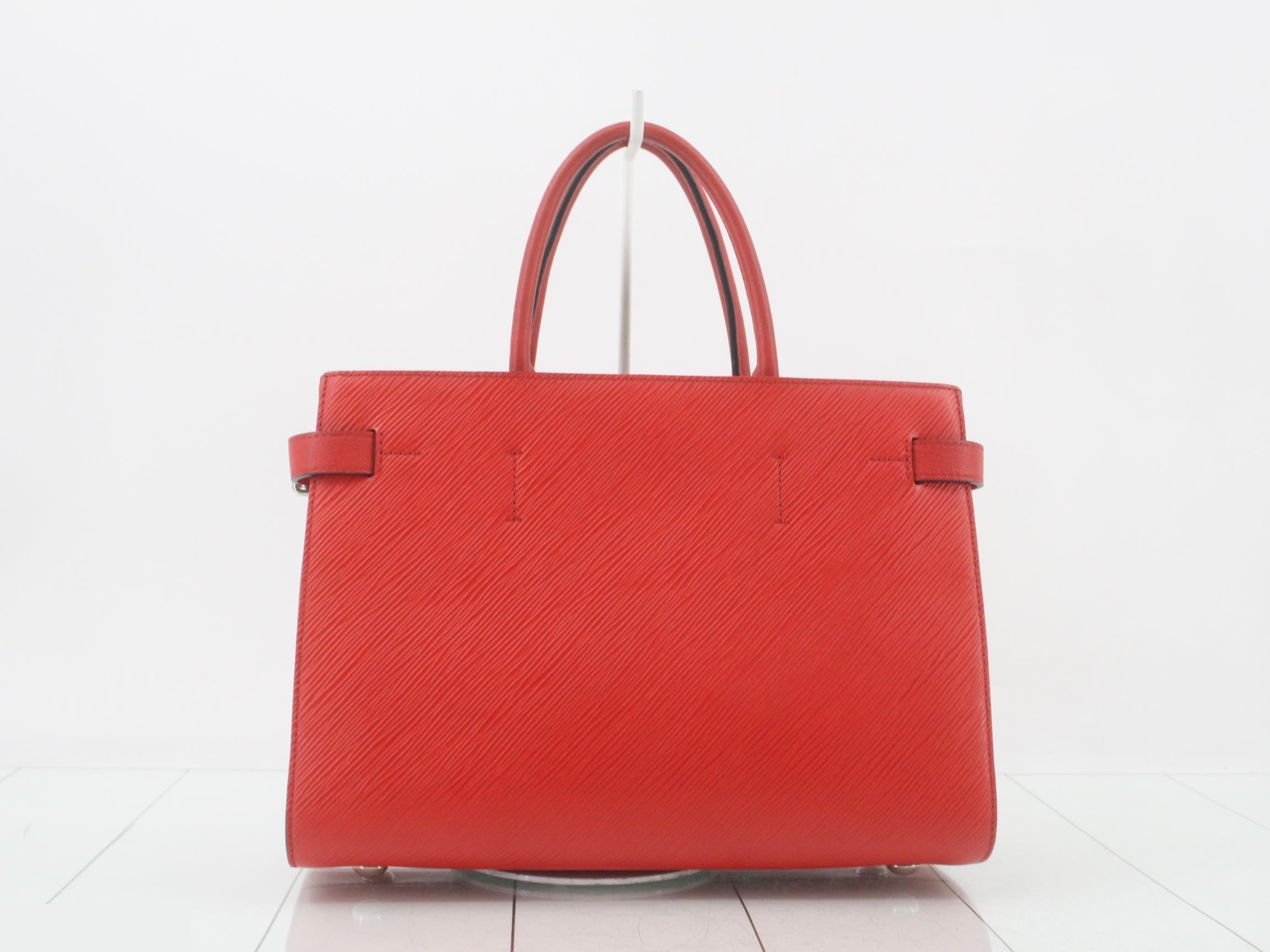 Epi Twist Tote Coquelicot 2-Way Handbag — view 2