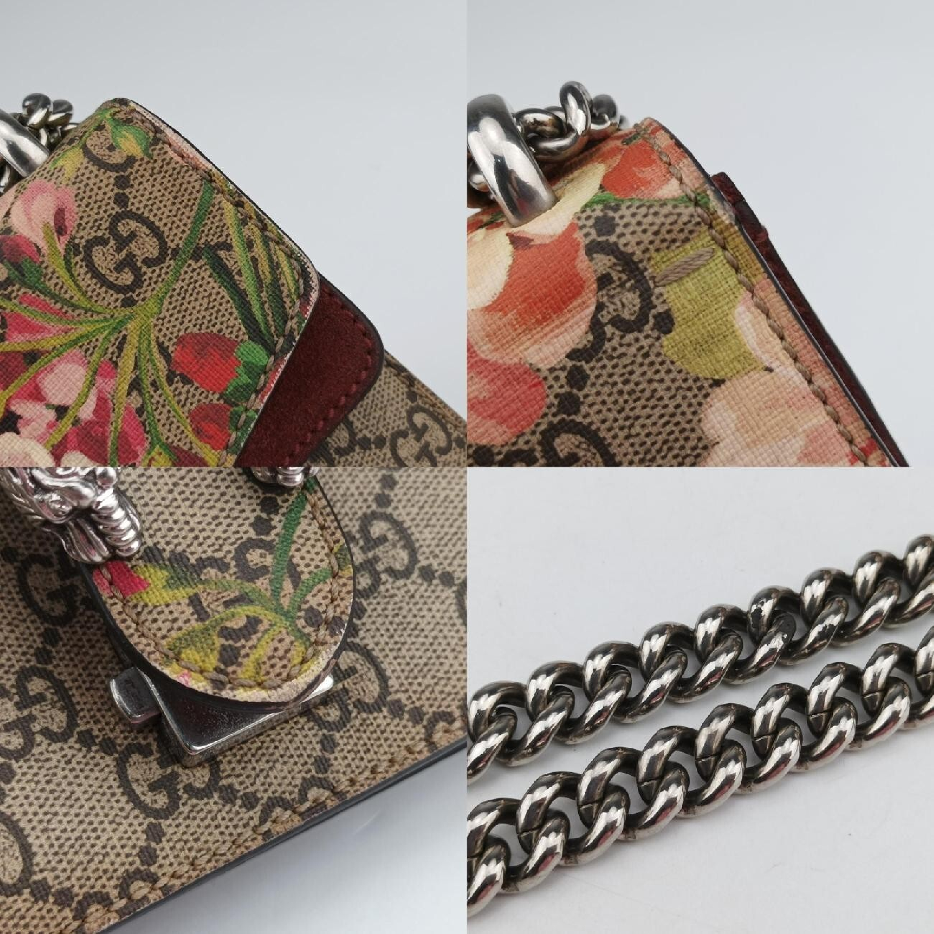 Dionysus Multicolor PVC Coated Canvas Shoulder Bag 421970 C023651224 — view 11