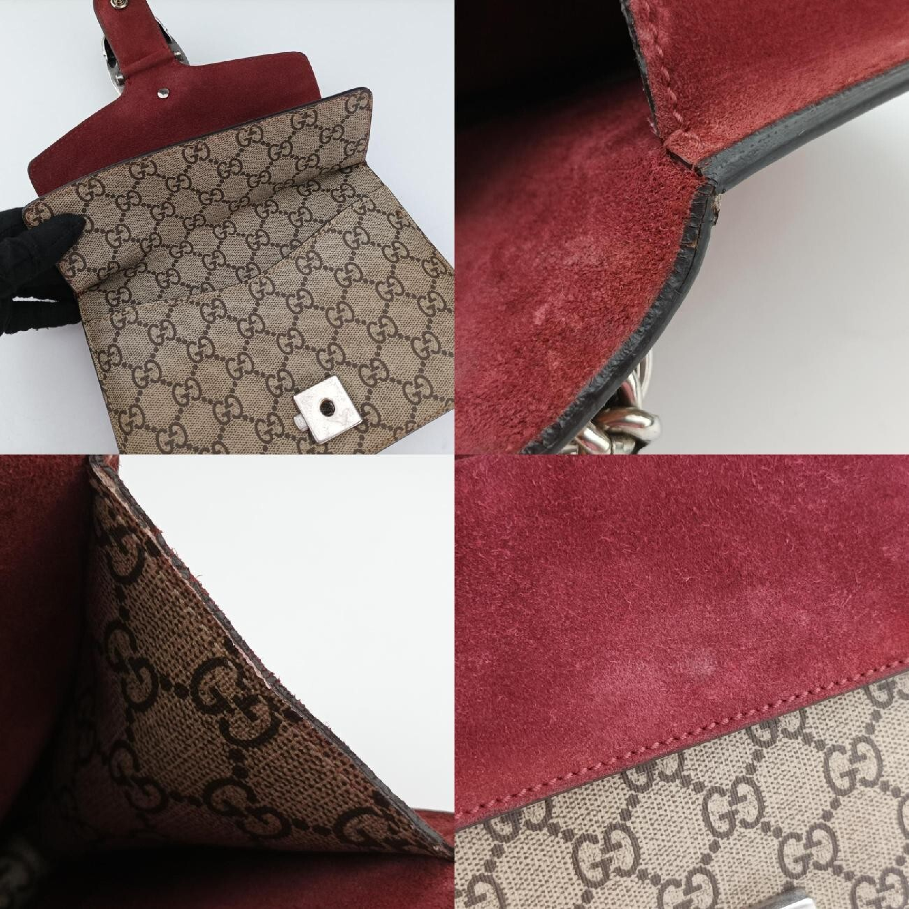 Dionysus Multicolor PVC Coated Canvas Shoulder Bag 421970 C023651224 — view 9