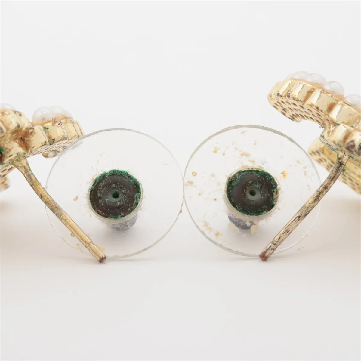 Cocomark A20C Earrings (for both ears) GP x Fake Pearl Gold — view 4