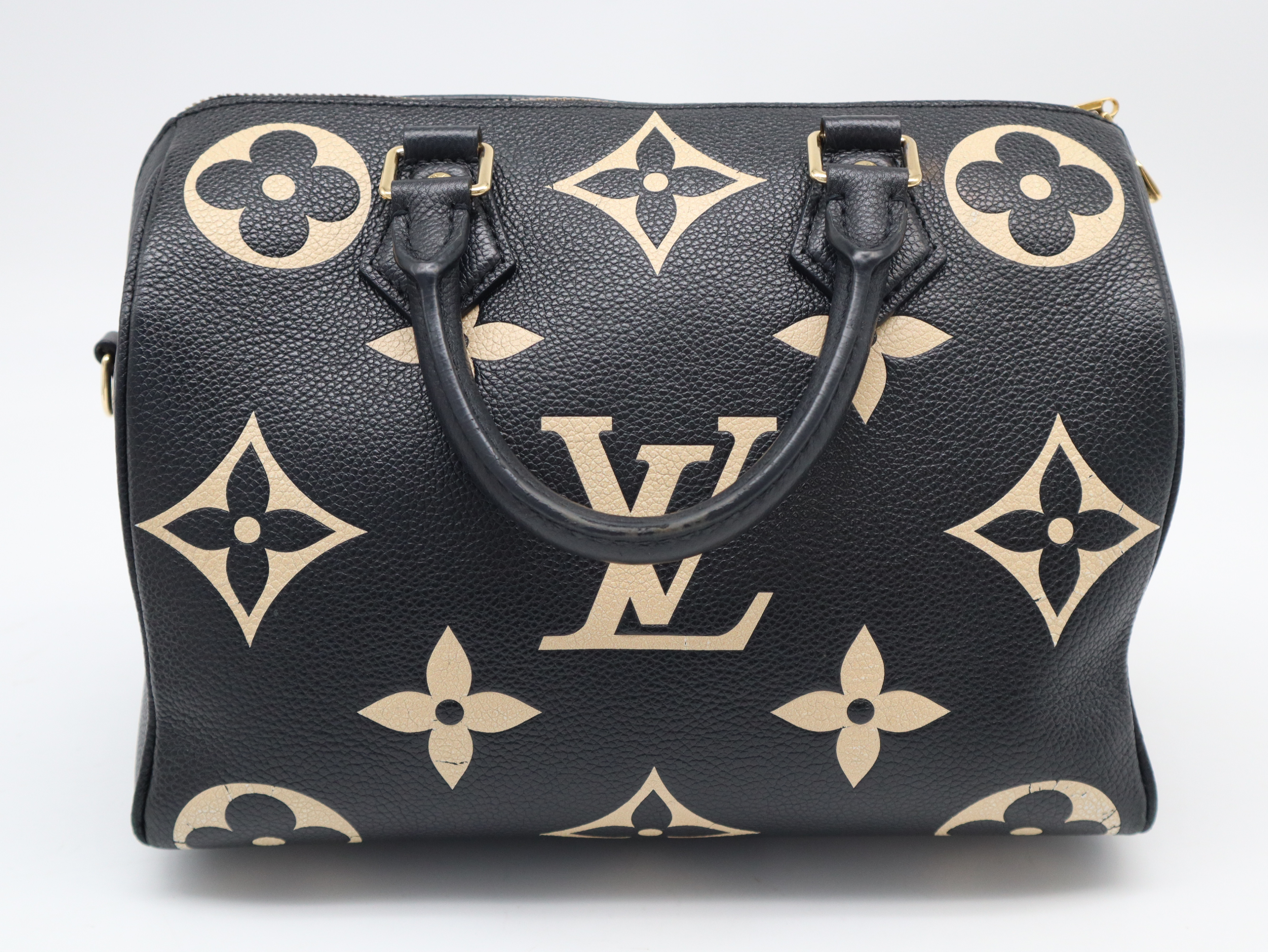 M58947 Monogram Empreinte Speedy Bandoulière 25 Black Handbag (RFID detected) — view 2