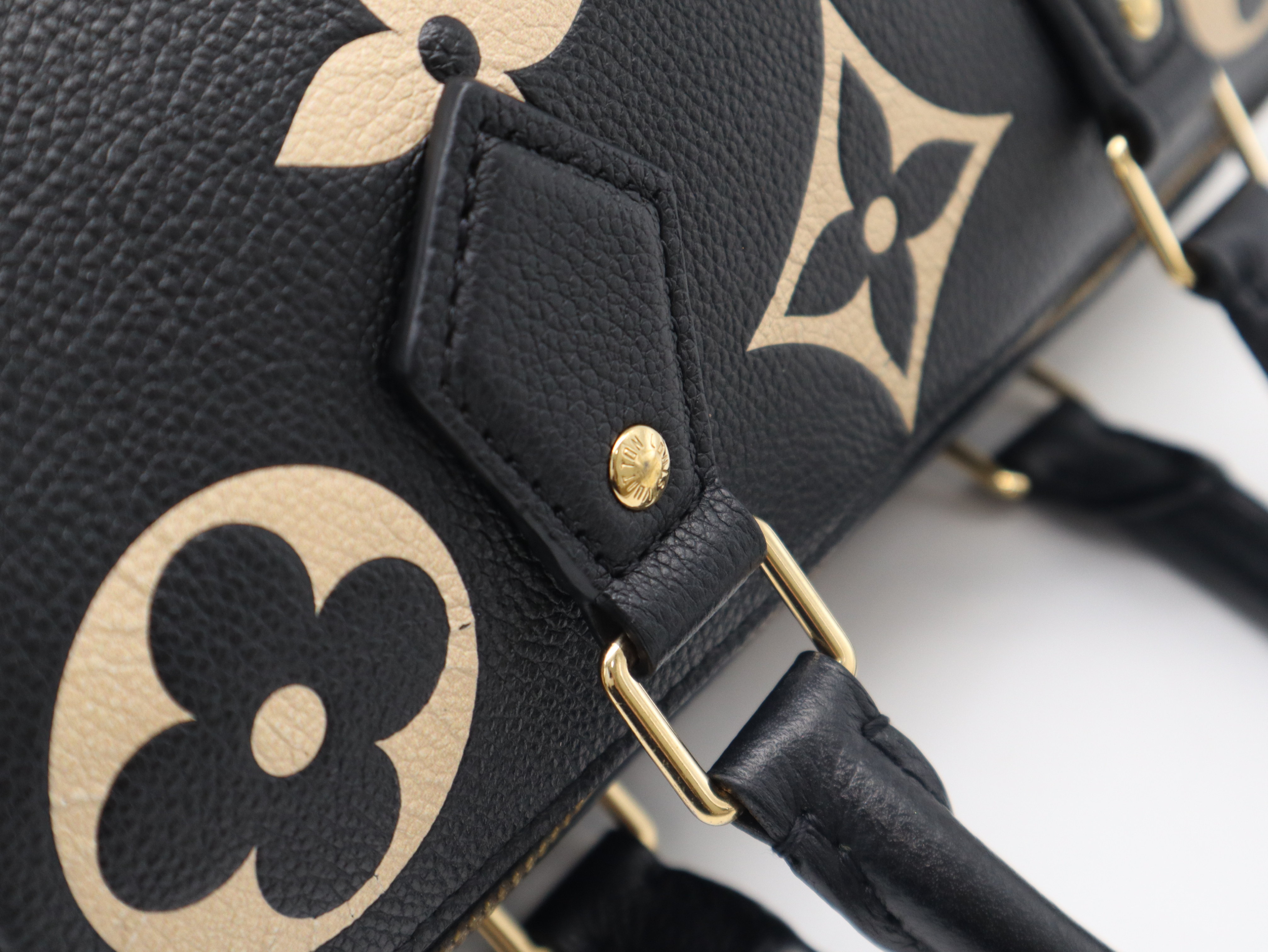 M58947 Monogram Empreinte Speedy Bandoulière 25 Black Handbag (RFID detected) — view 7