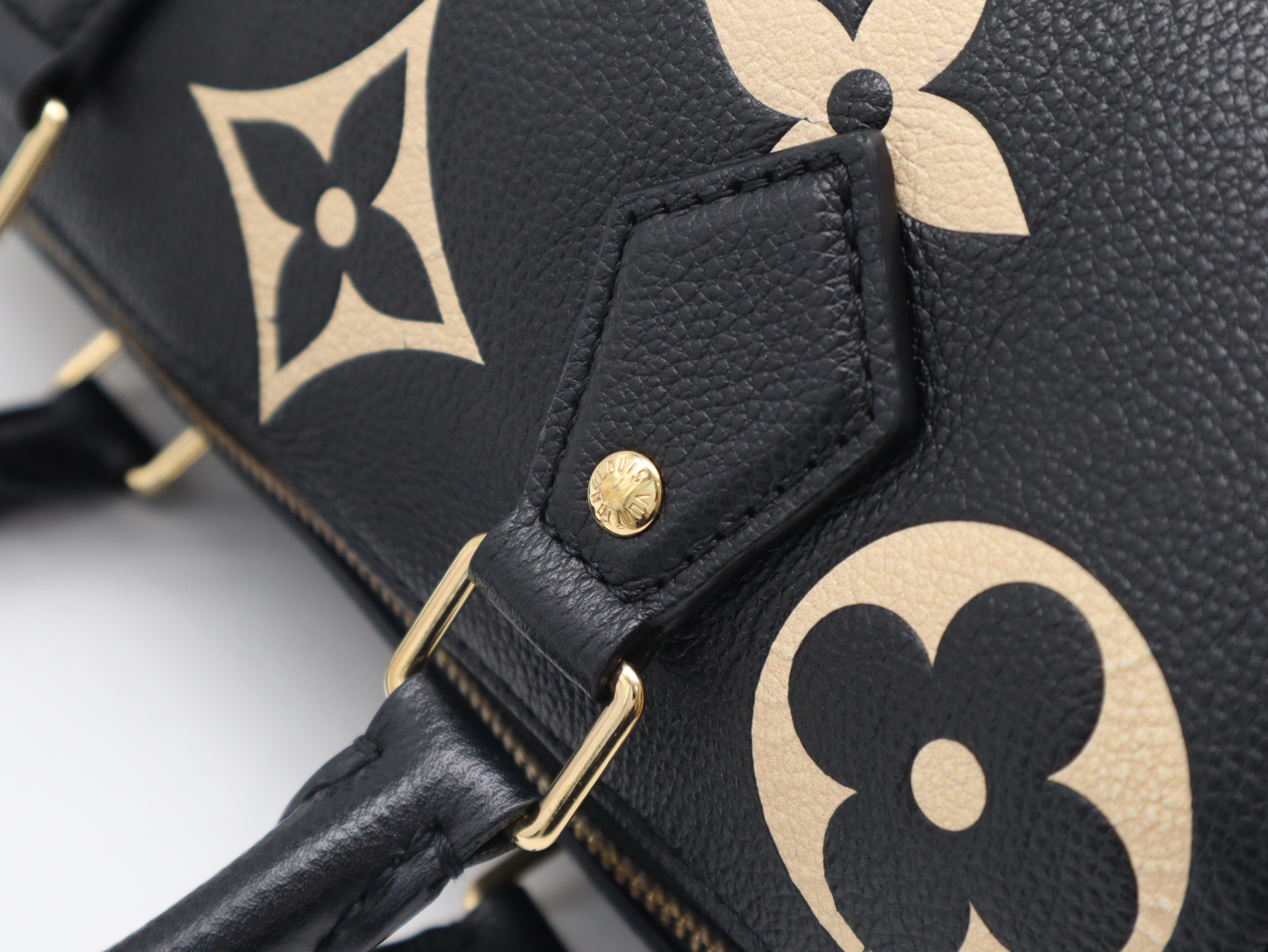 M58947 Monogram Empreinte Speedy Bandoulière 25 Black Handbag (RFID detected) — view 8