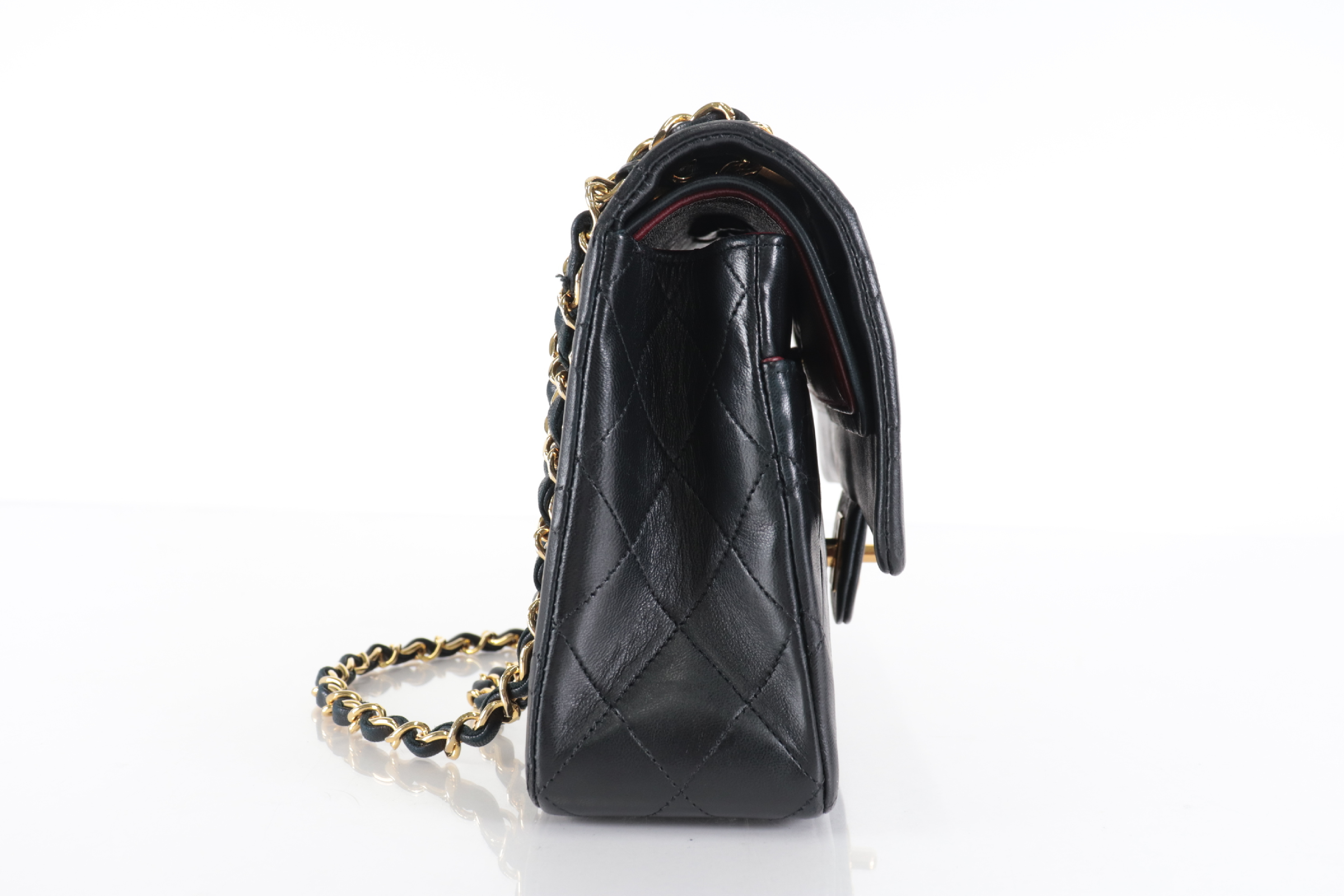 W-flap 25 Lambskin Shoulder Bag (Serial Number 0) — view 4