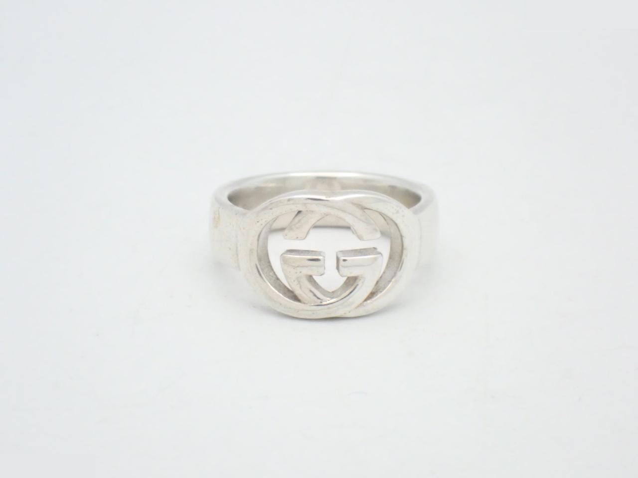 ring, 925 sterling silver, 5.5g, Interlocking G