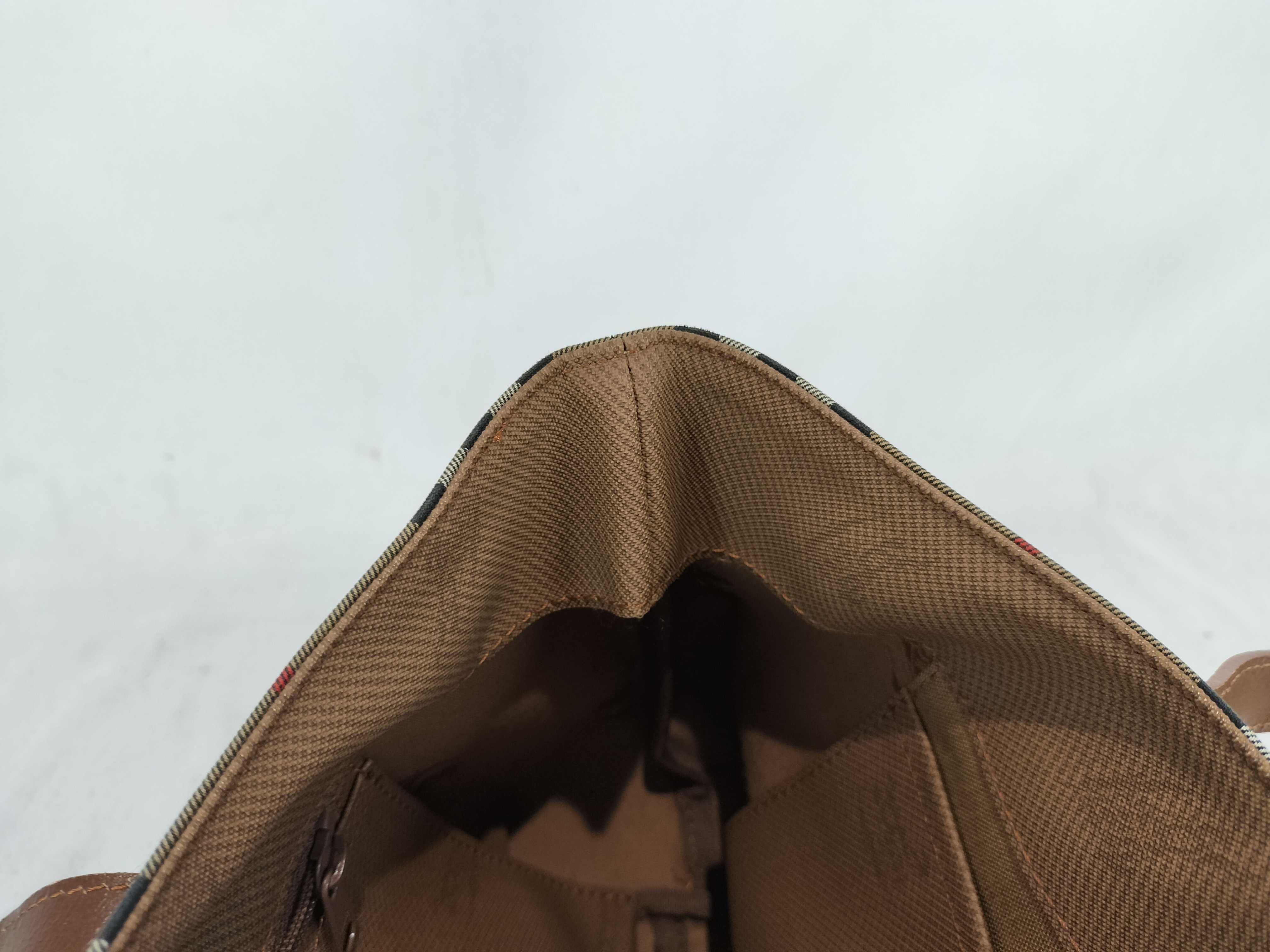 Nova Check Shadow Horse Tote Handbag — view 11