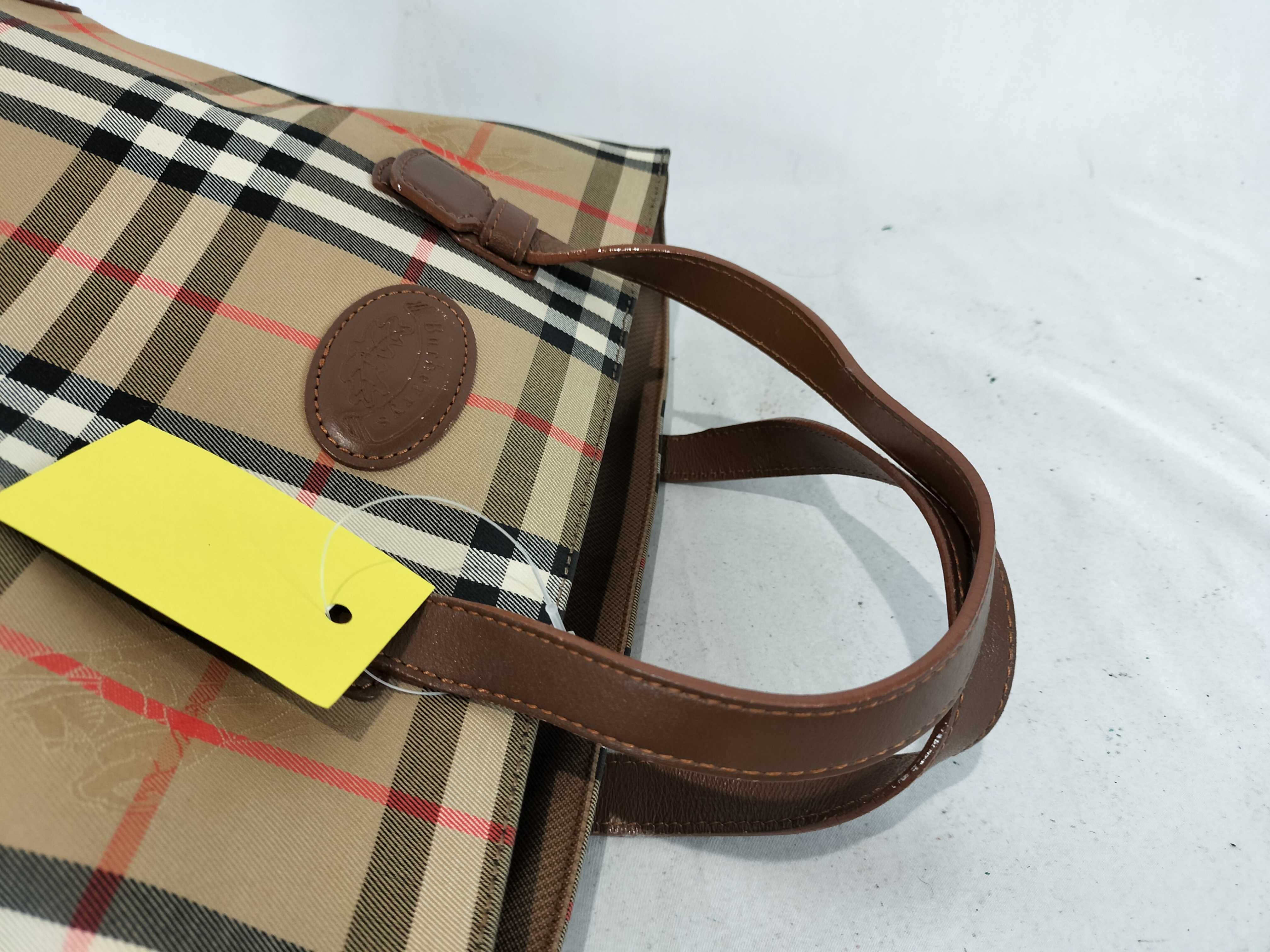 Nova Check Shadow Horse Tote Handbag — view 4