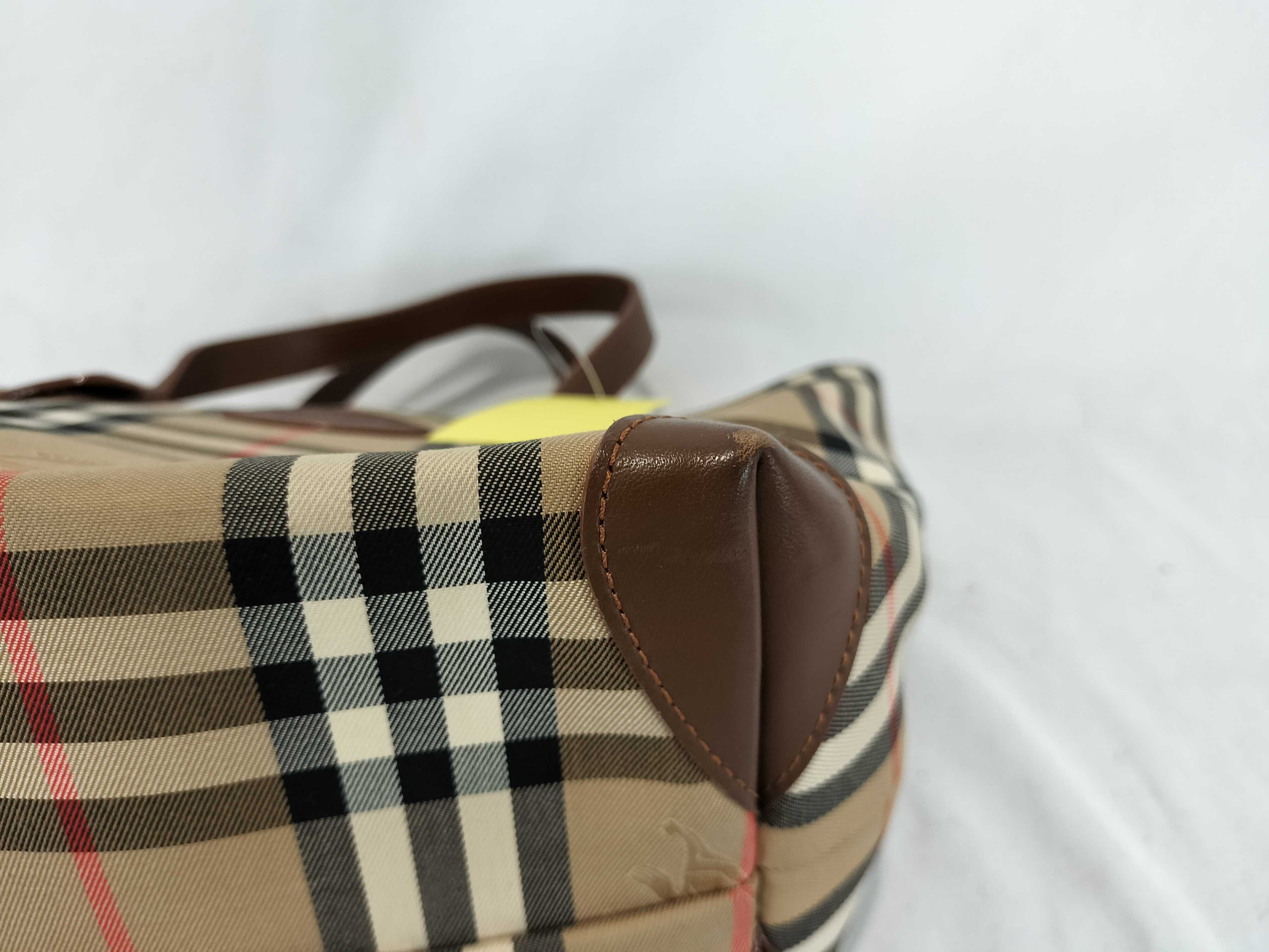 Nova Check Shadow Horse Tote Handbag — view 7