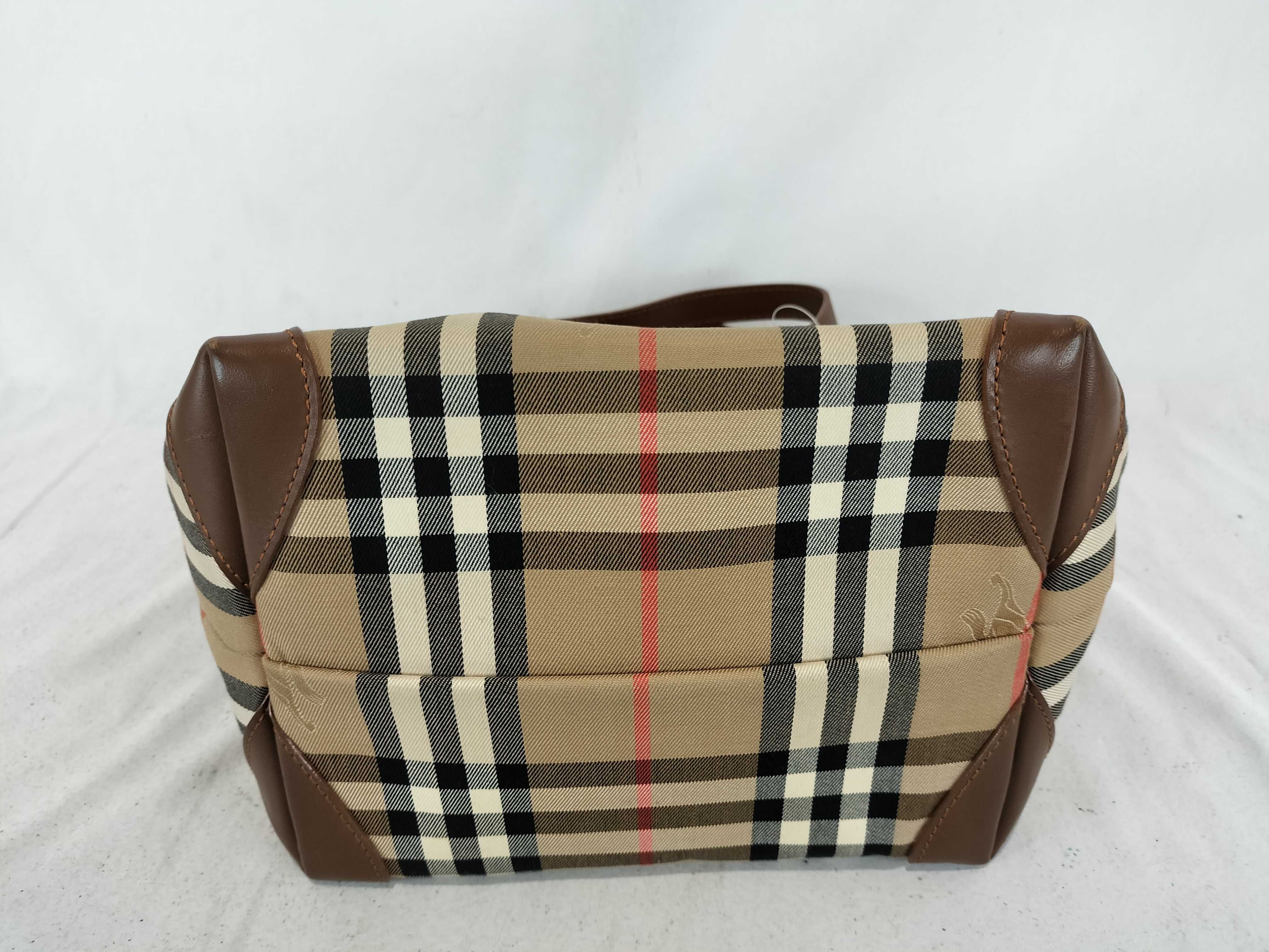 Nova Check Shadow Horse Tote Handbag — view 8