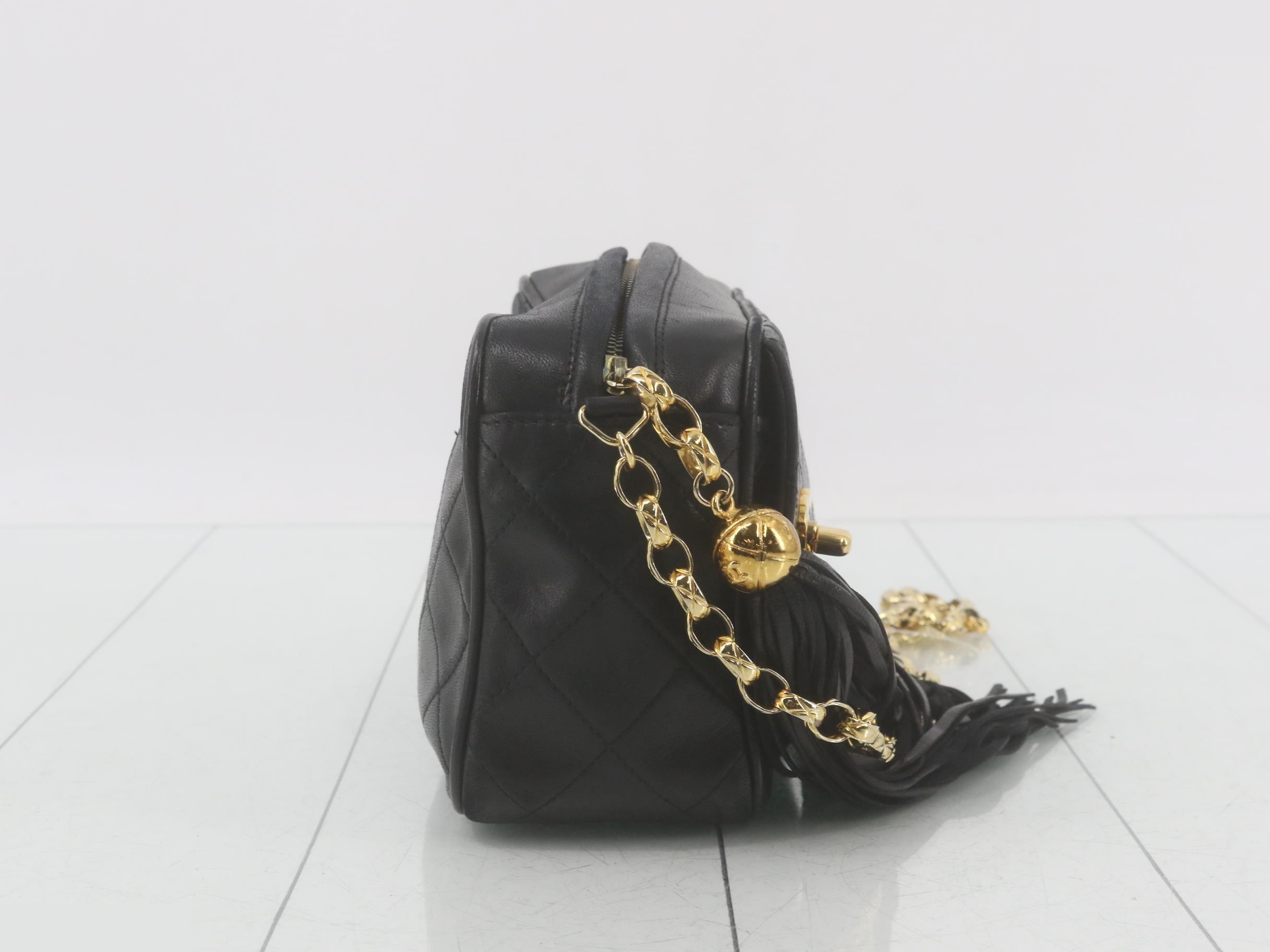 Fringe and jeweled matelassé (bag) — view 4
