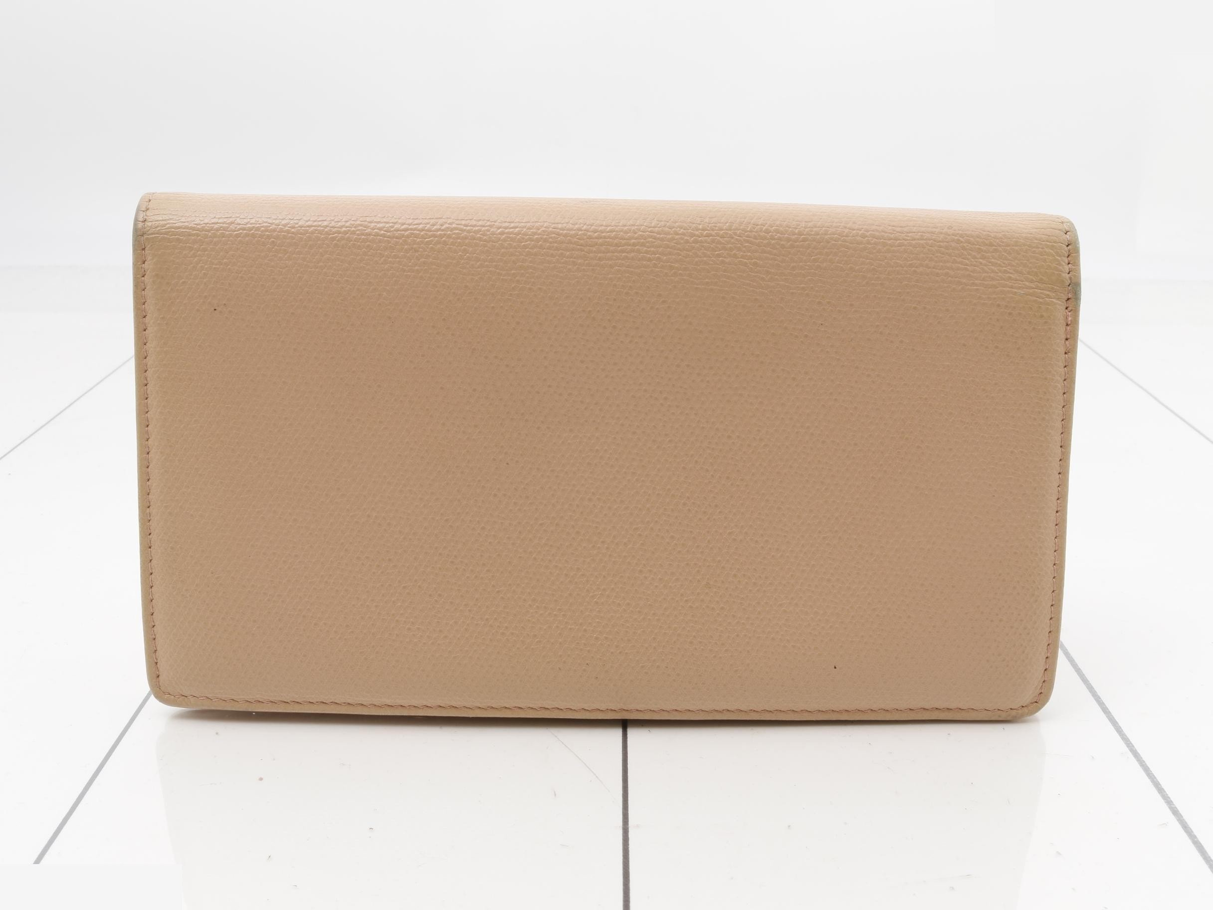 Caviar leather (bag) and wallet, Coco Mark, pink — view 2