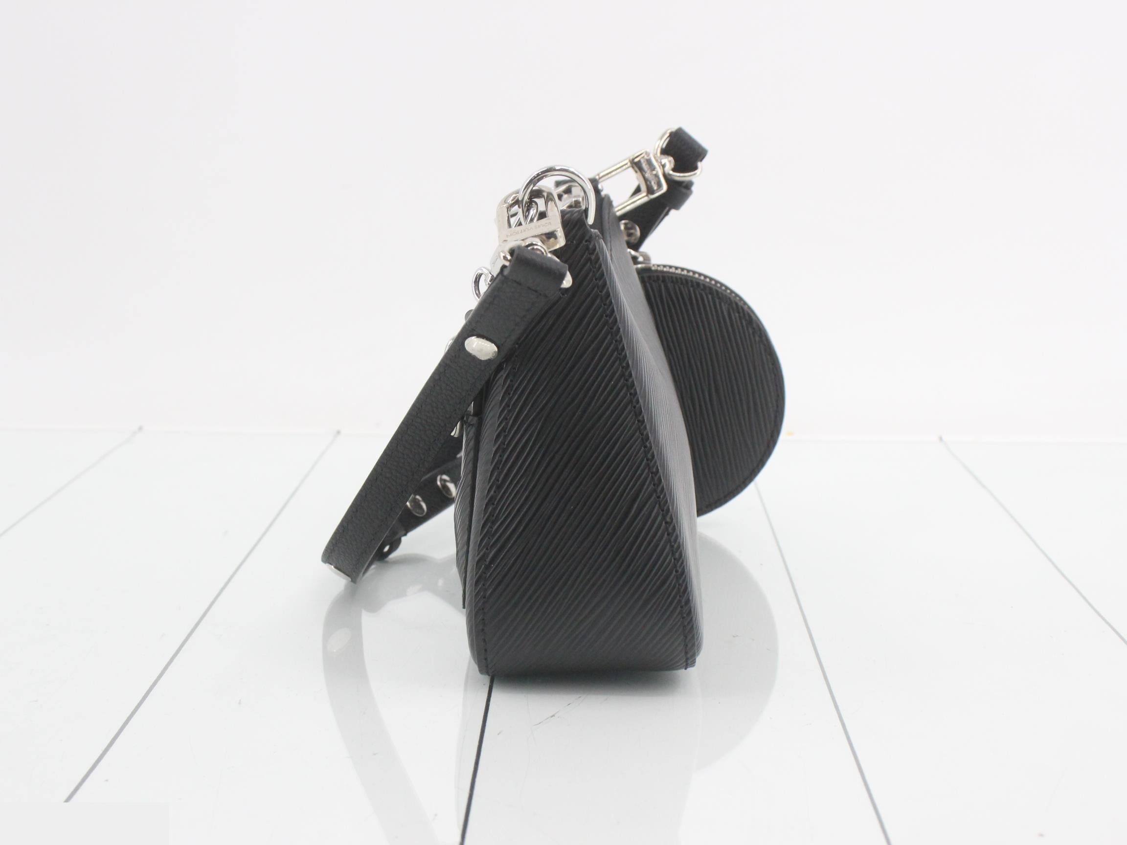 Epi Marellini bag with shoulder strap and pouch; RFID verified. — view 3