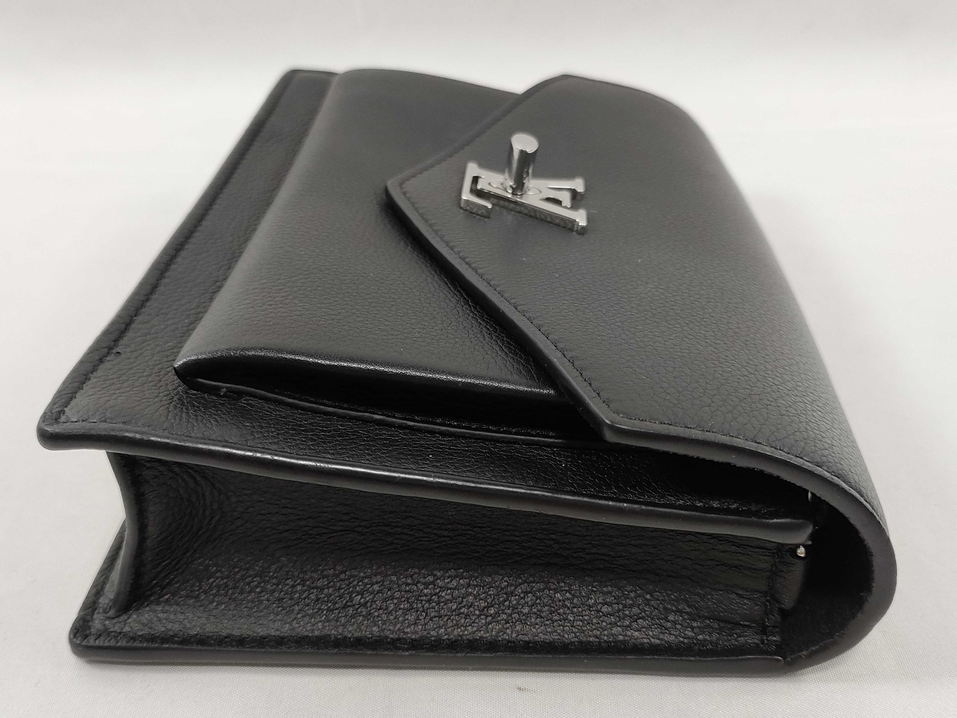 LV Logo Pochette Lockme Chain M63471 UB3150 ST Black Shoulder Bag — view 5