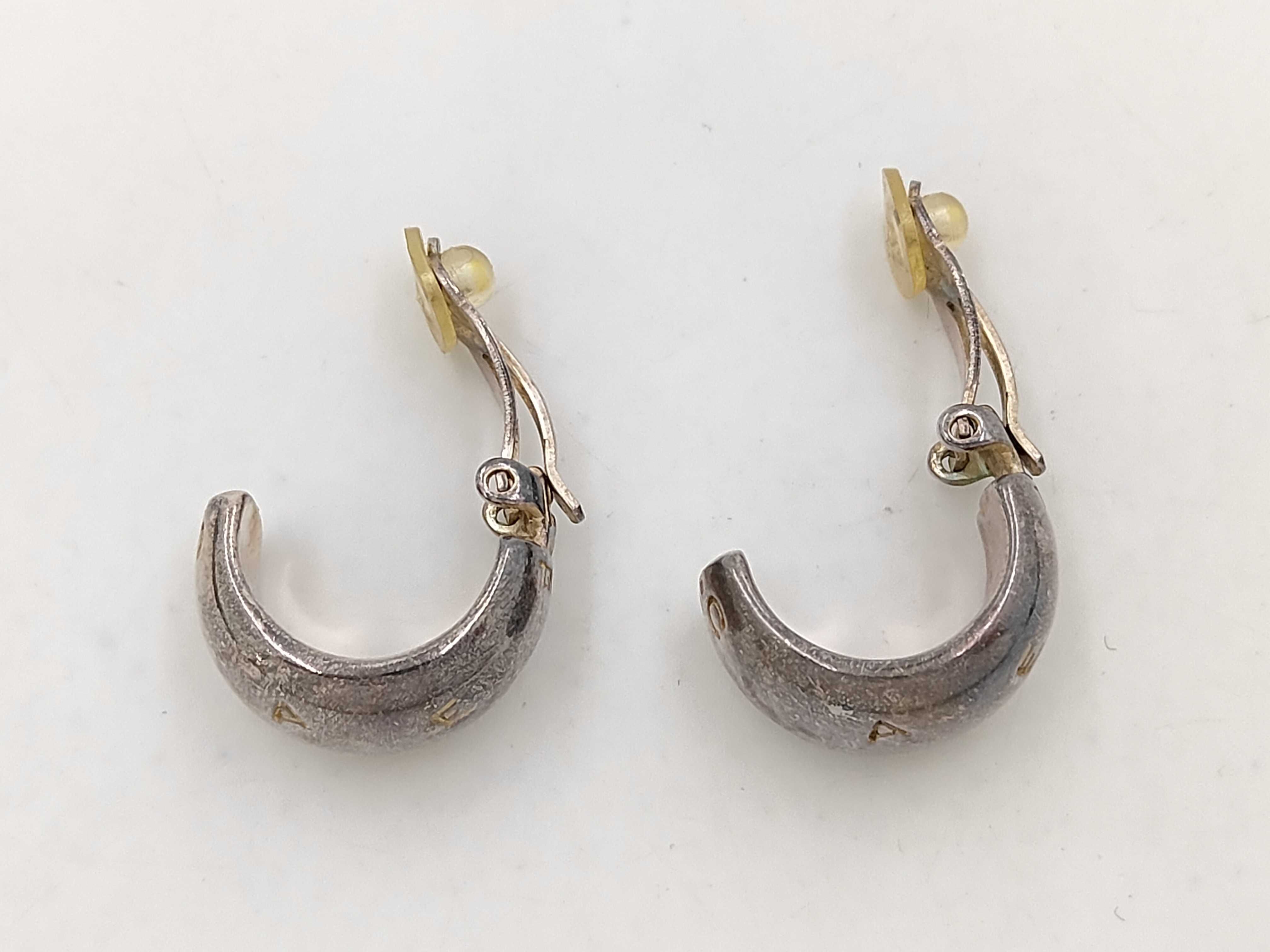 earrings, 925 sterling silver, with box. — view 2