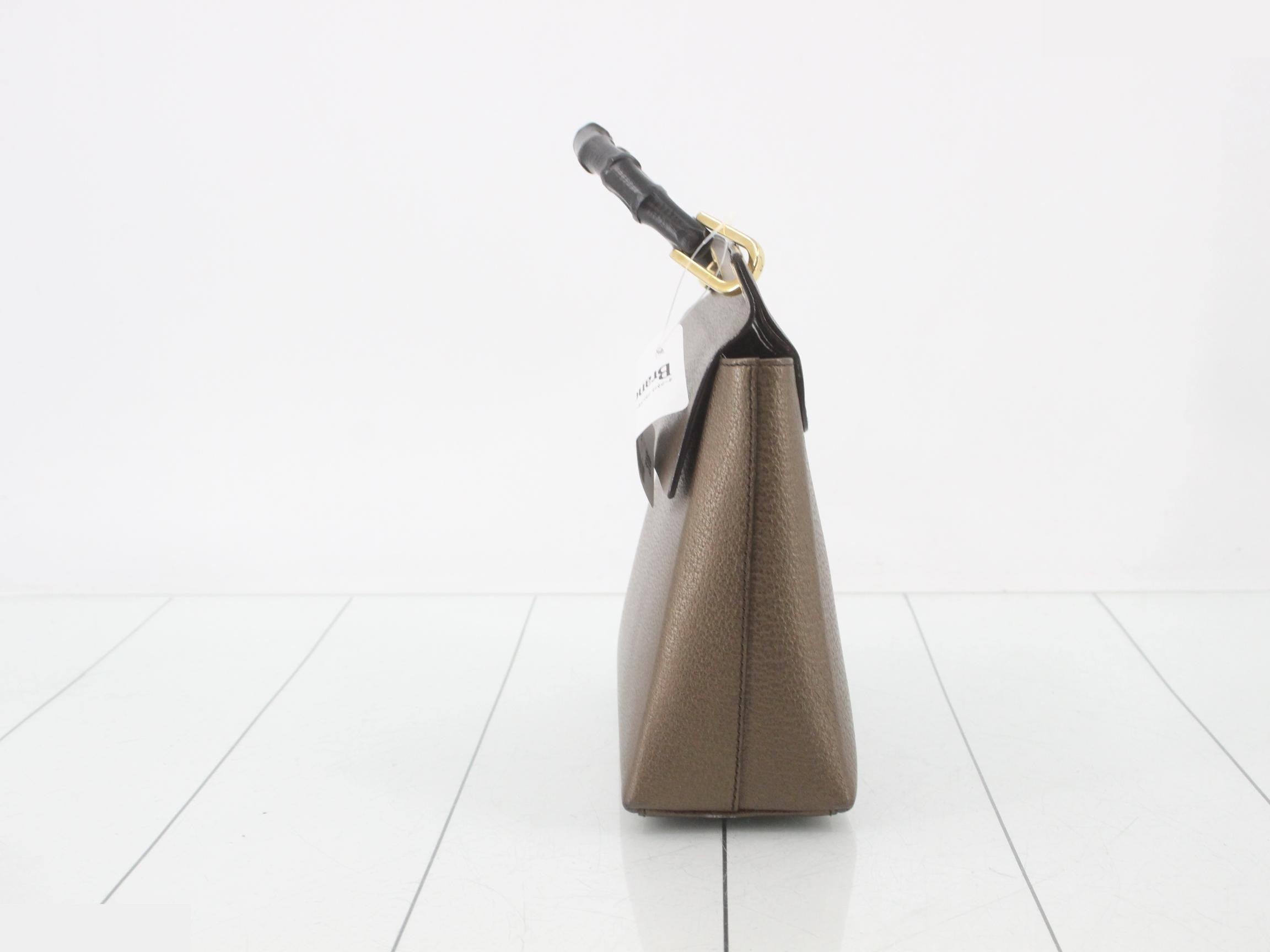 Bamboo bag, leather — view 3