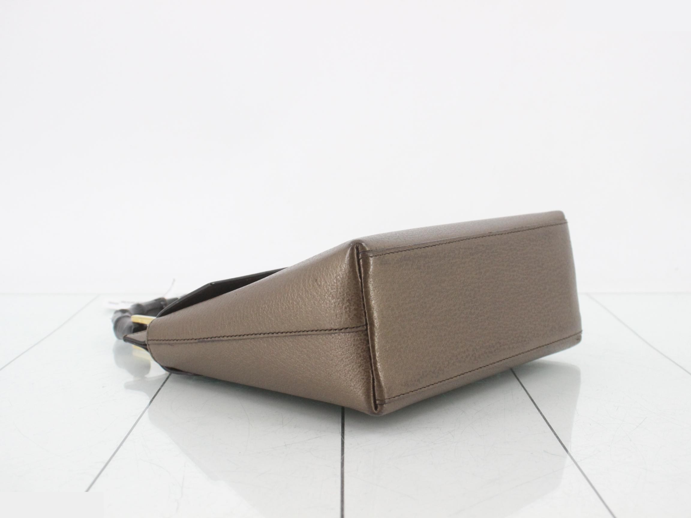 Bamboo bag, leather — view 5