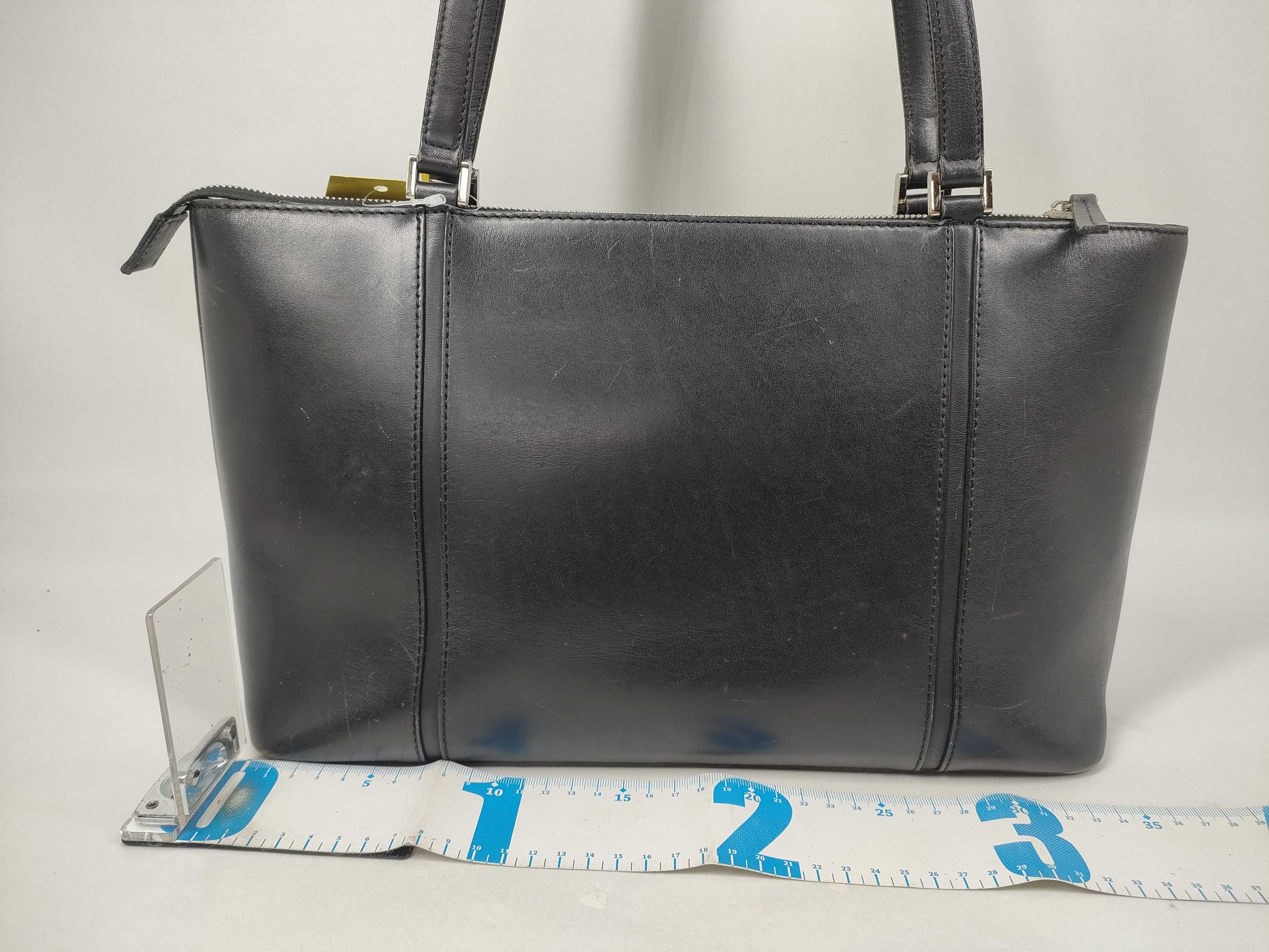 Leather Handbag Tote Bag — view 2