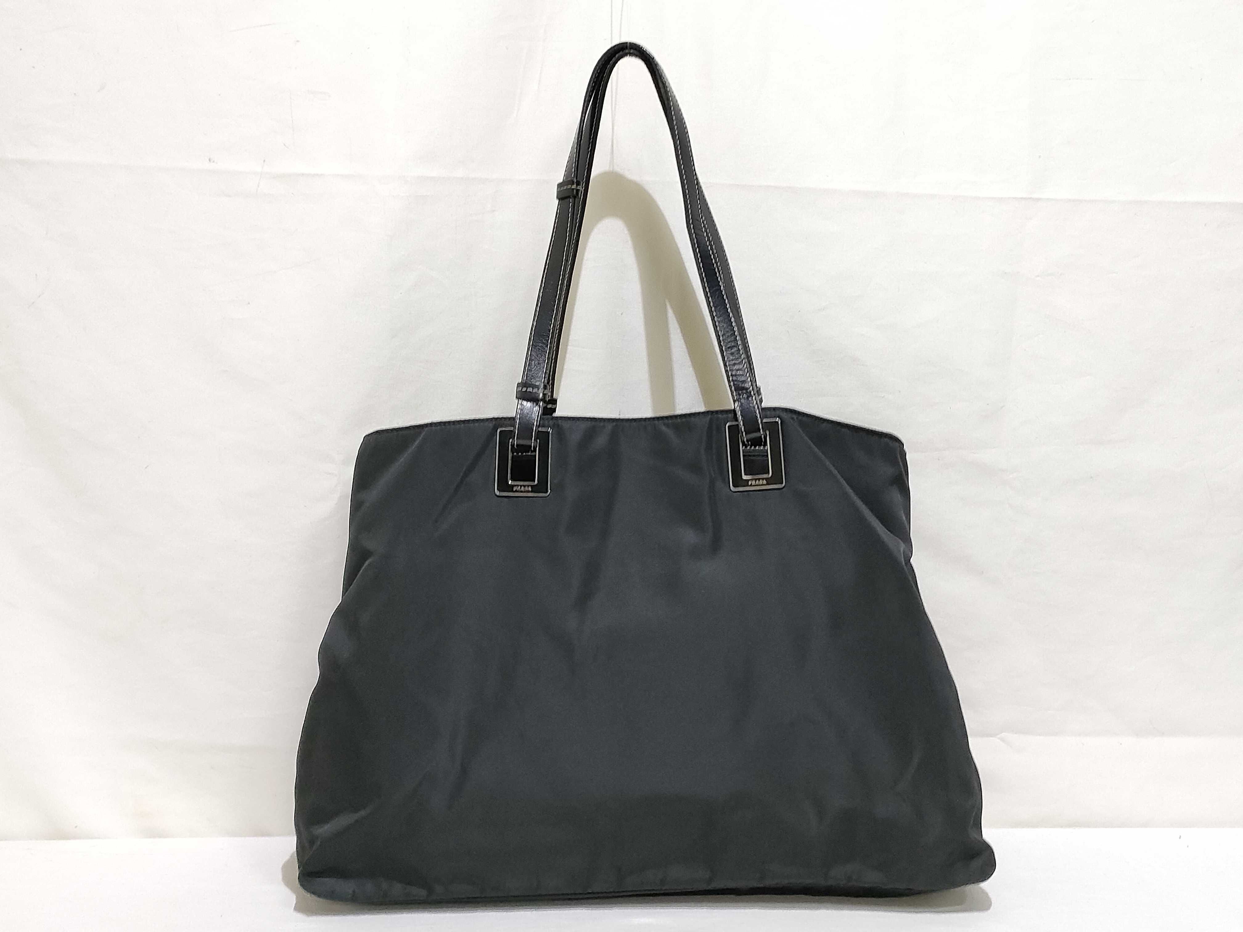 Nylon Tote Bag, Wide Tote Bag