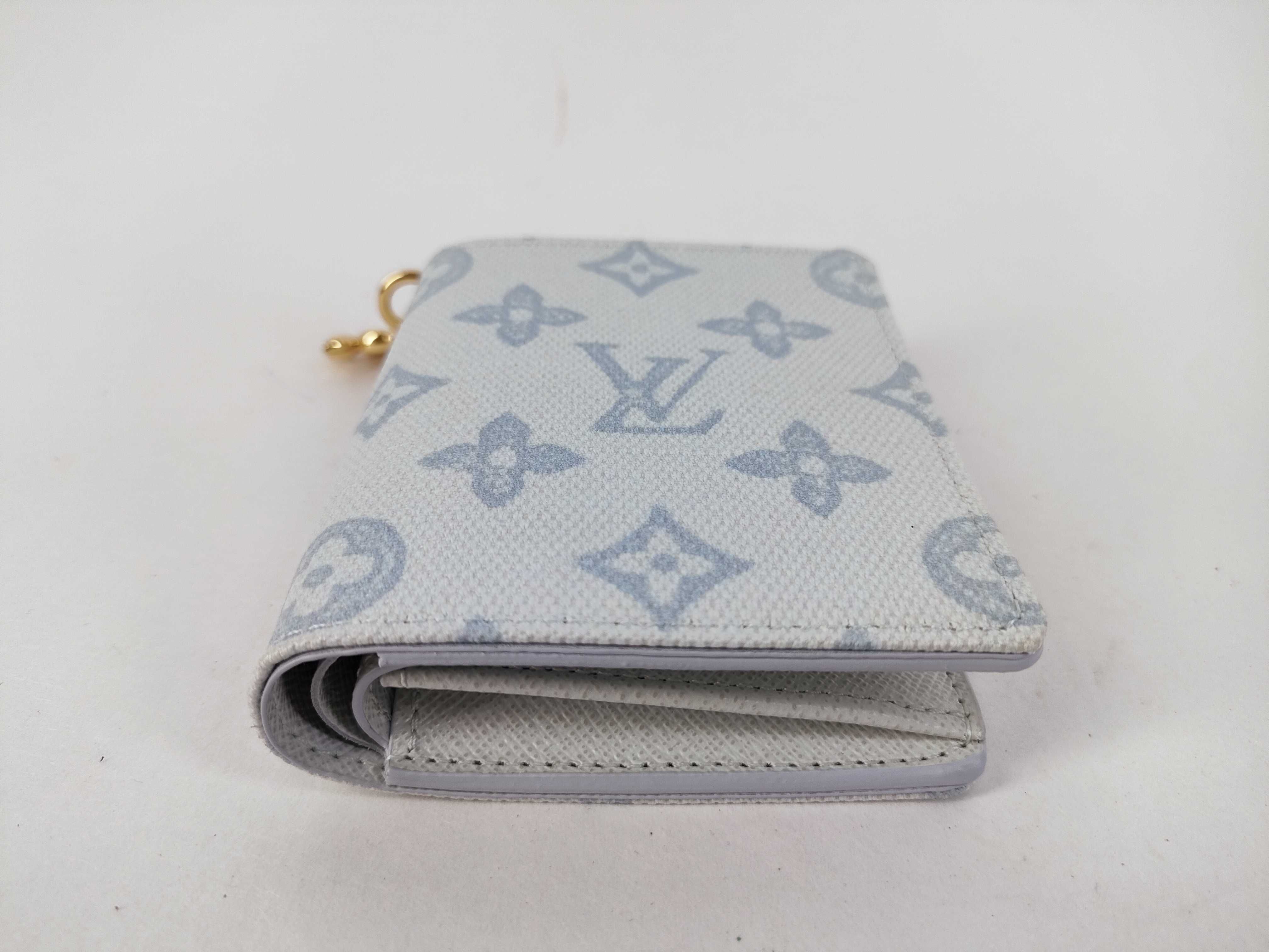 Monogram Louis Vuitton Monogram 130th Anniversary Portefeuille Wallet with Charm — view 4
