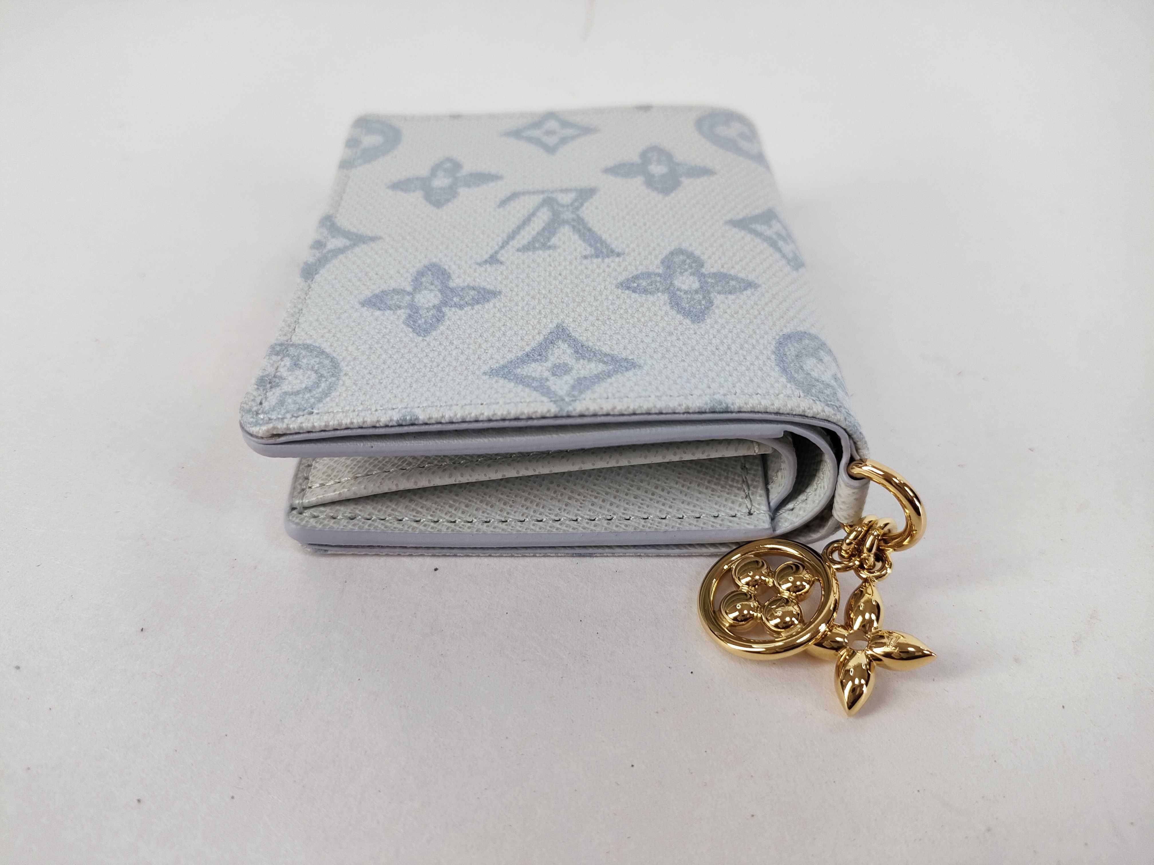 Monogram Louis Vuitton Monogram 130th Anniversary Portefeuille Wallet with Charm — view 6