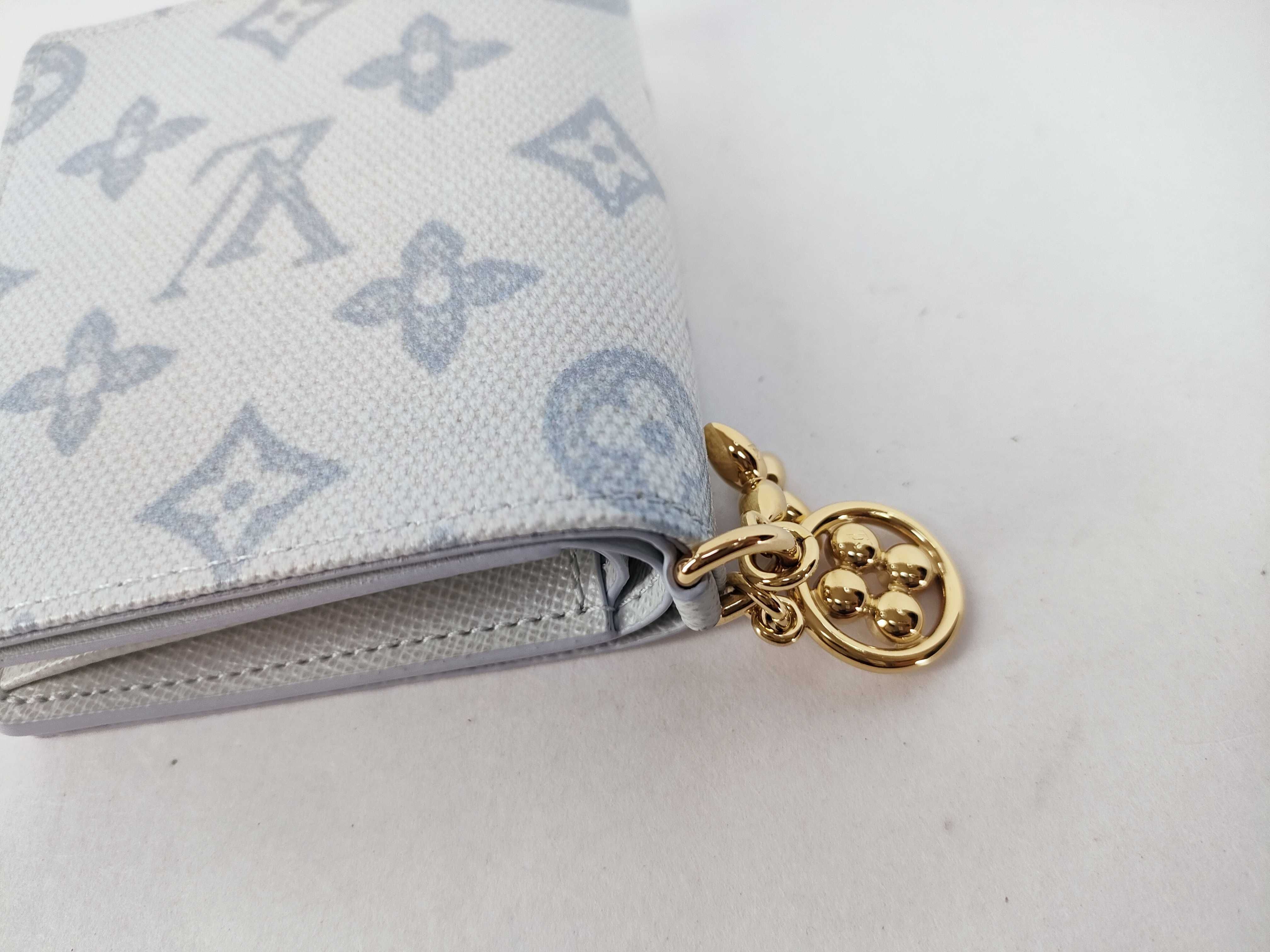 Monogram Louis Vuitton Monogram 130th Anniversary Portefeuille Wallet with Charm — view 7