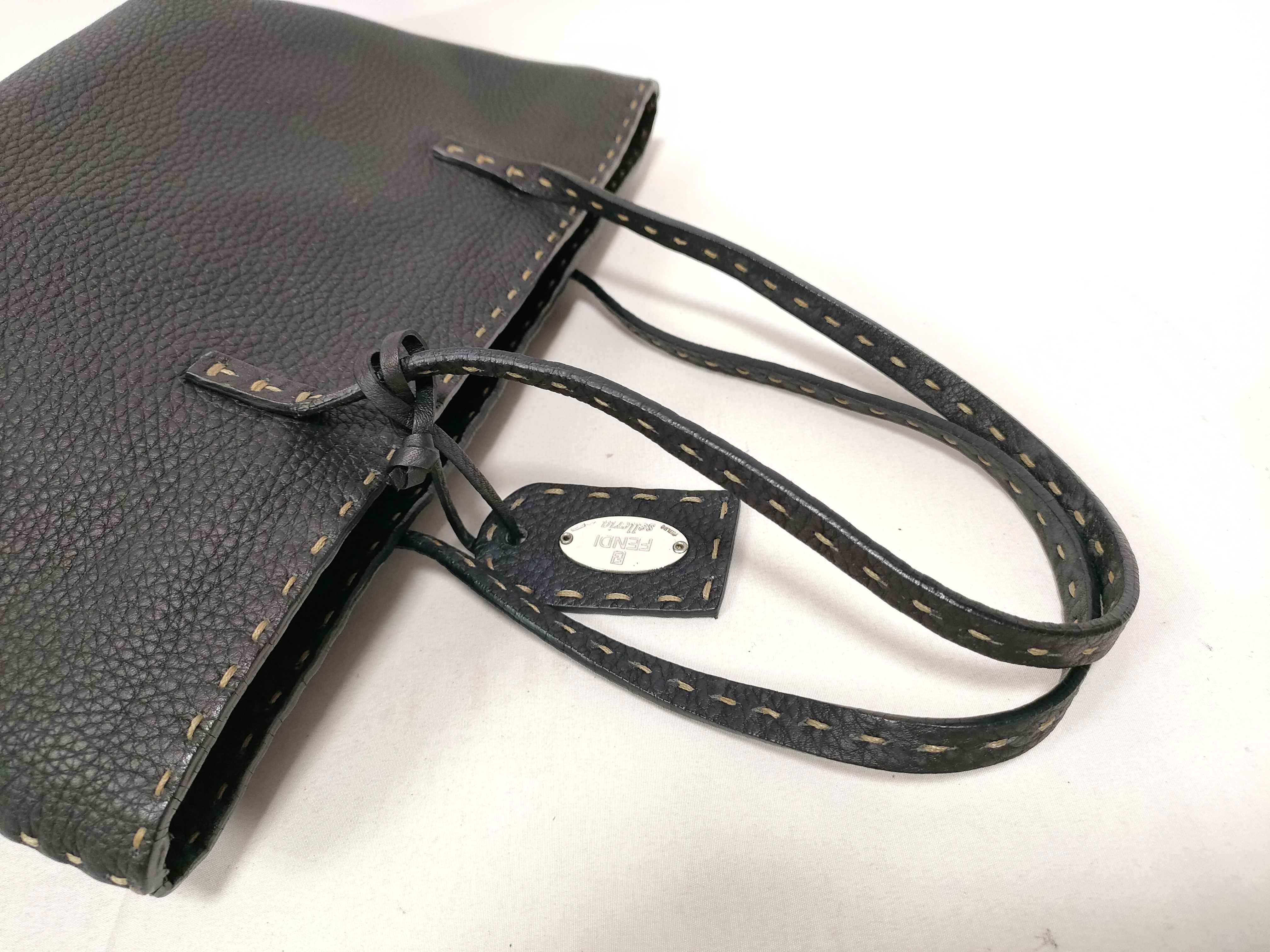 Selleria Leather Mini Tote Bag — view 8