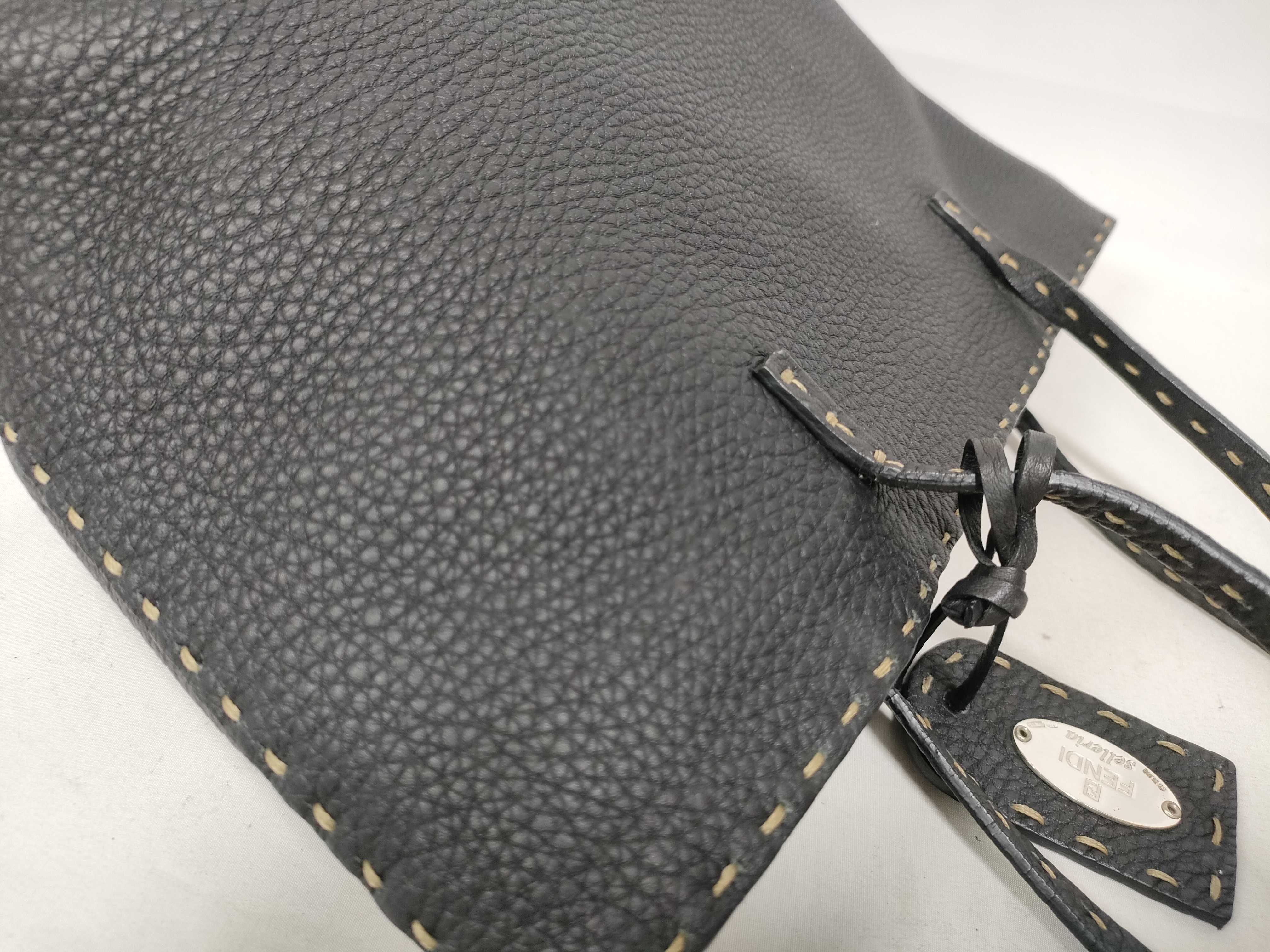 Selleria Leather Mini Tote Bag — view 9