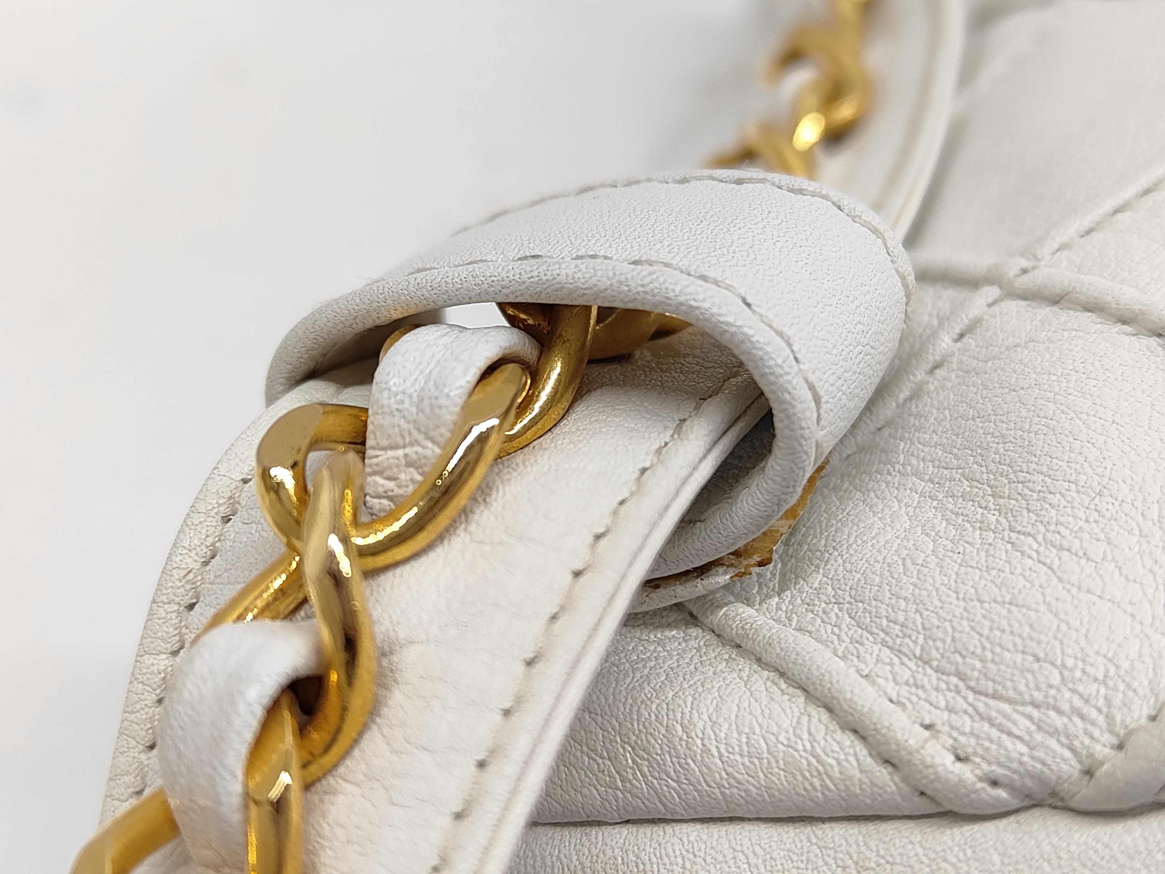 Lambskin Bicolore Waist Pouch Waist Bag White Waist Bag — view 4
