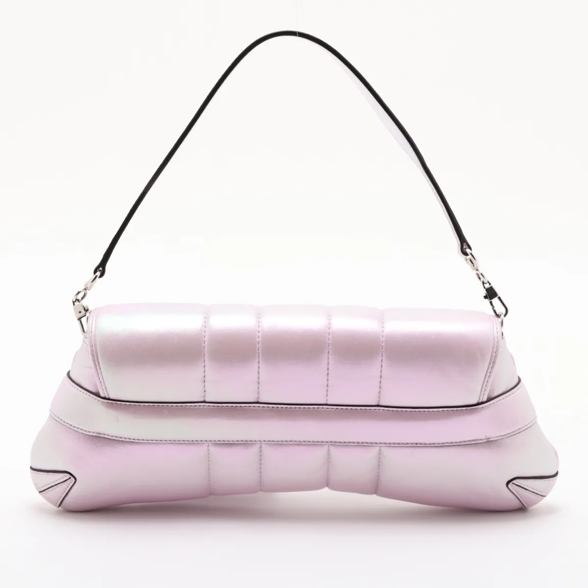 Horsebit 764255 Leather Shoulder Bag Pink Aurora — view 2