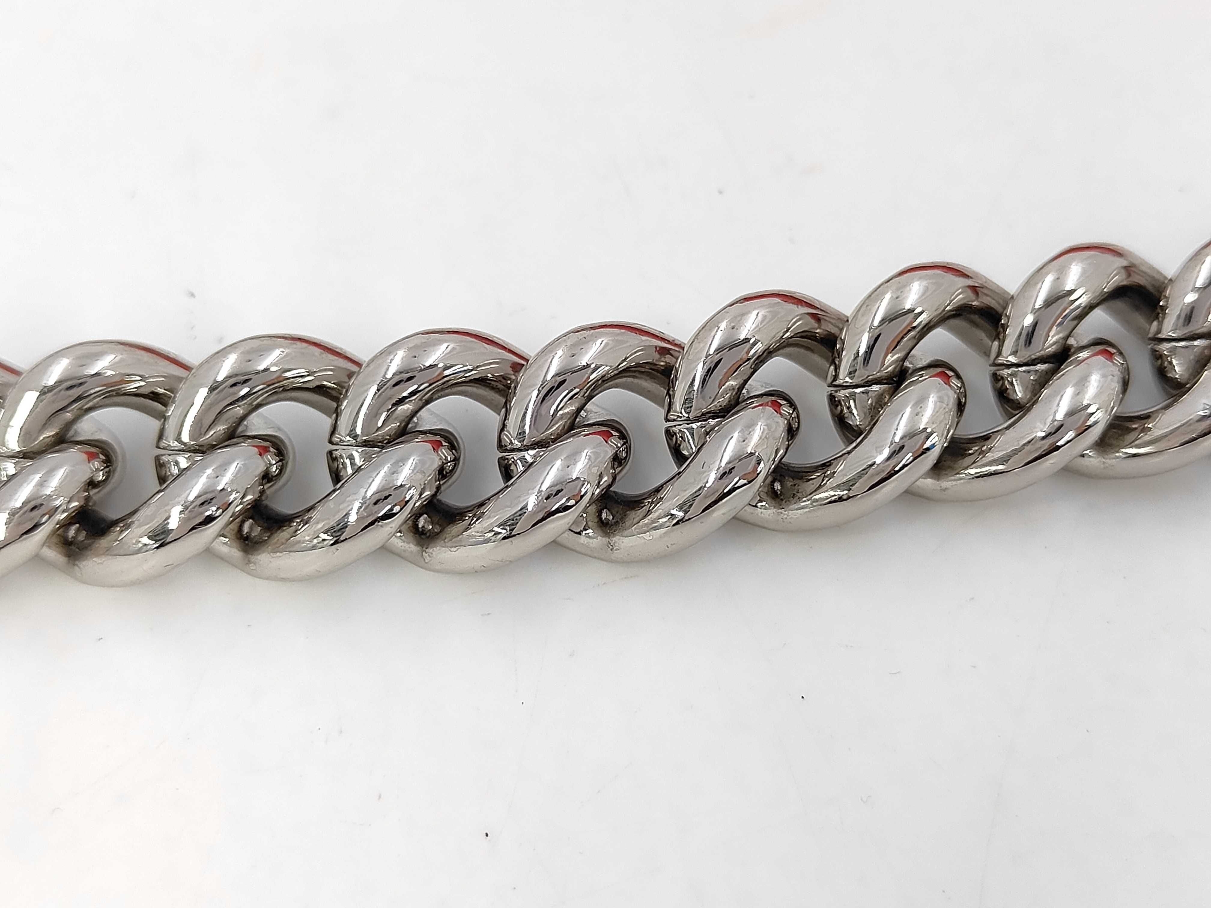 Boy Chanel Caviar Chain Shoulder Bag, Silver Hardware, Red Shoulder Bag — view 7