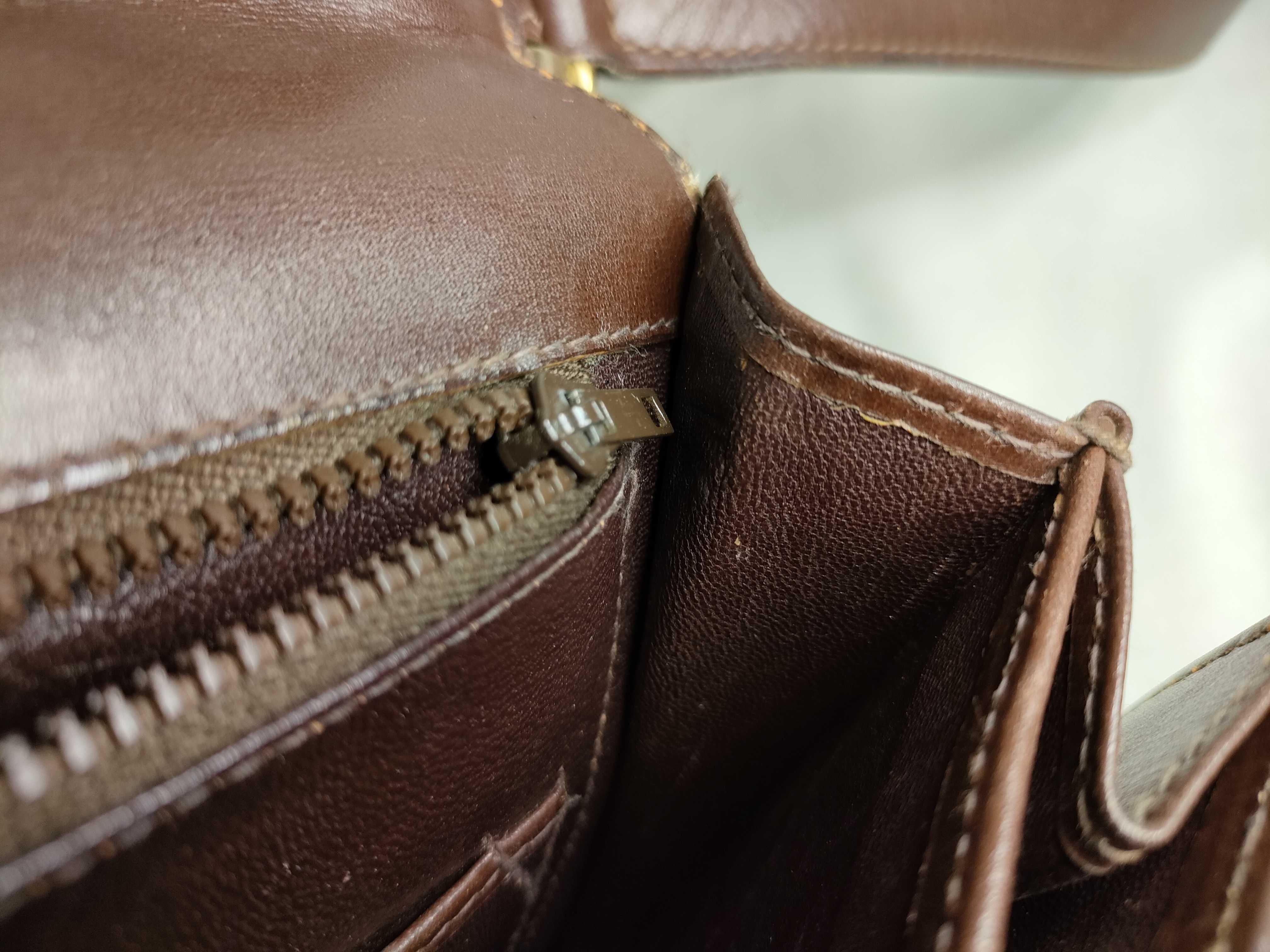 GG Micro GG Shoulder Bag, Suede Leather, Brown Shoulder Bag — view 9
