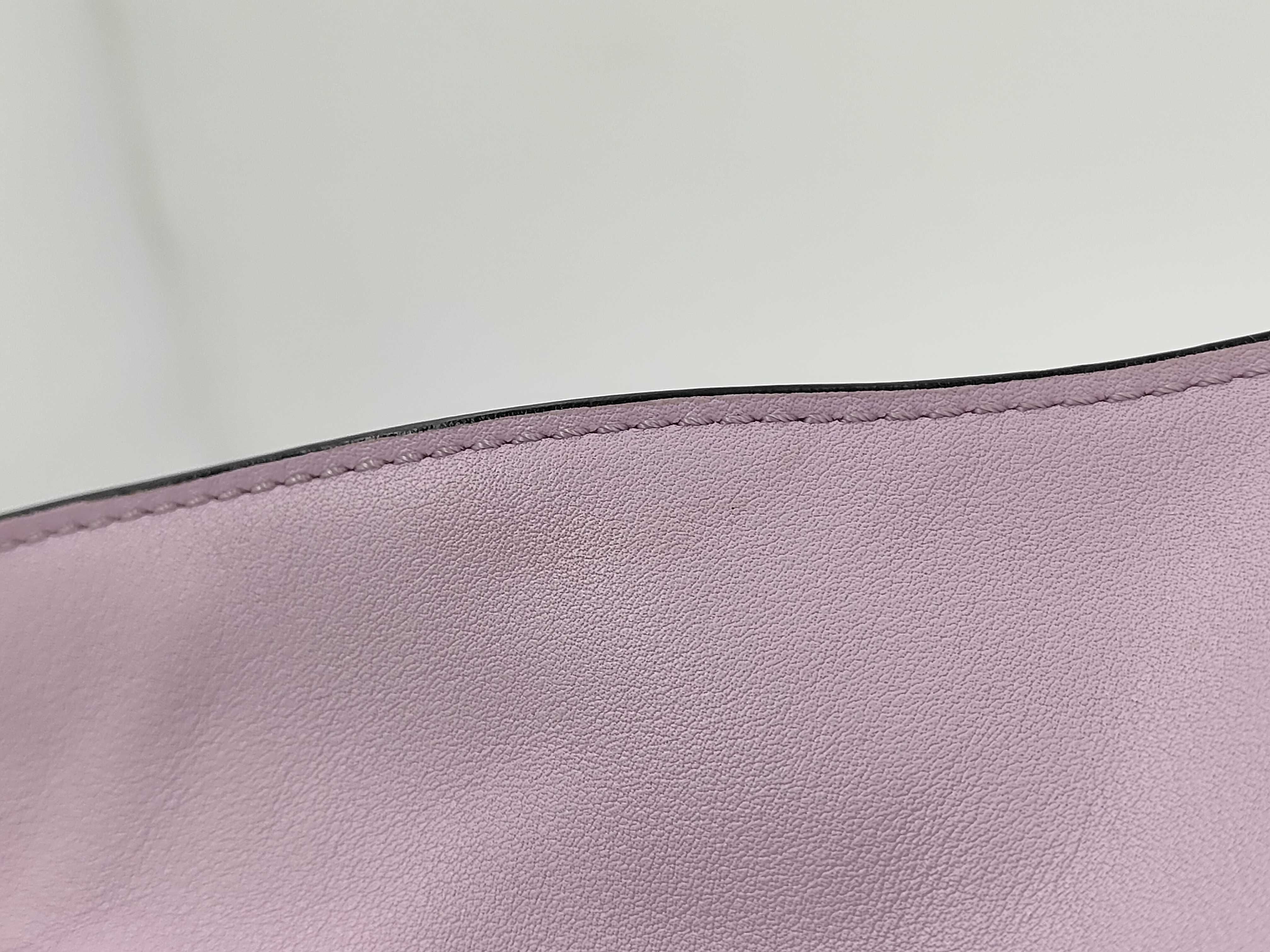 Light Purple Lambskin Flamenco Shoulder Bag — view 3