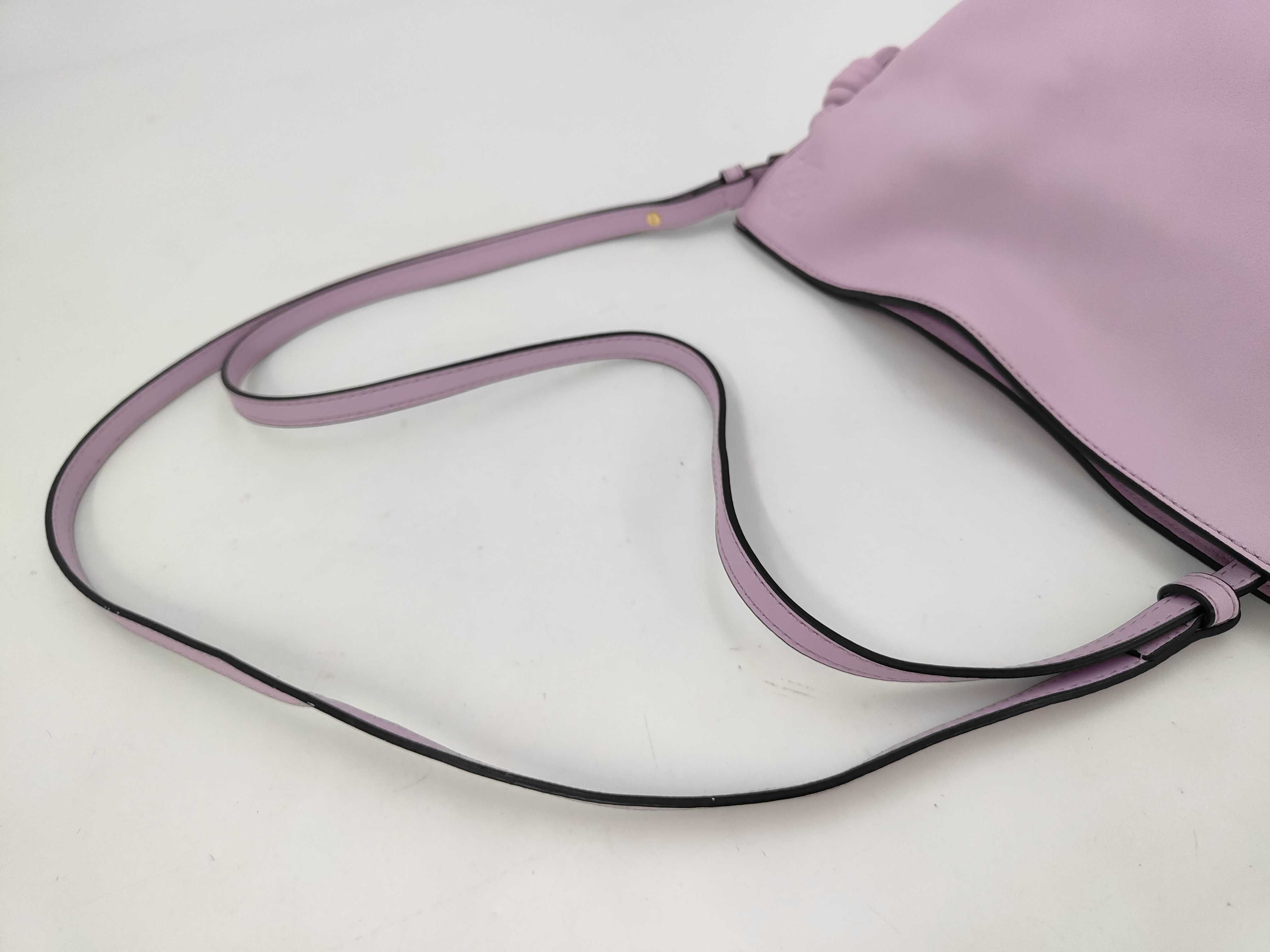 Light Purple Lambskin Flamenco Shoulder Bag — view 5